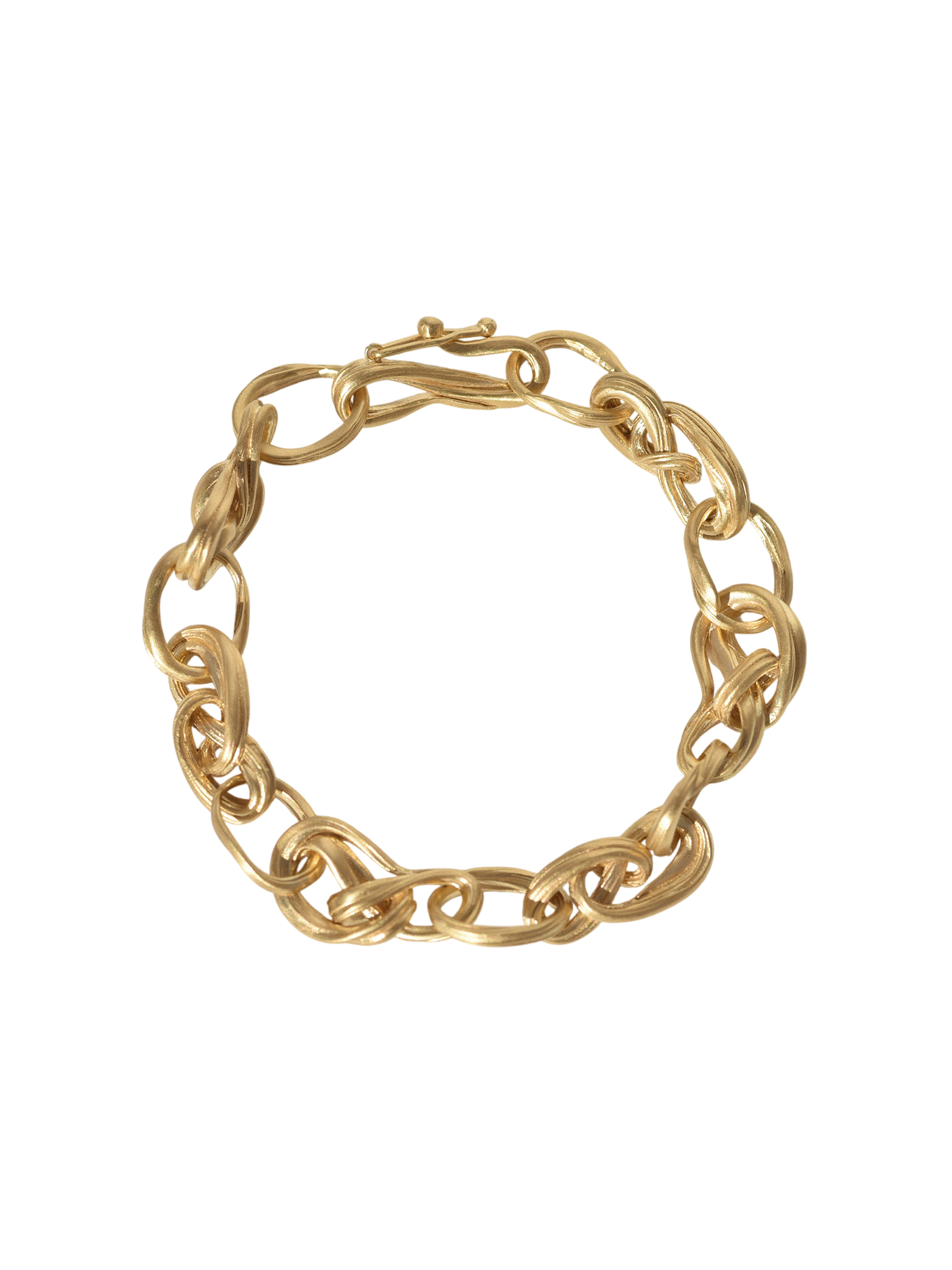 Gold noeud bracelet