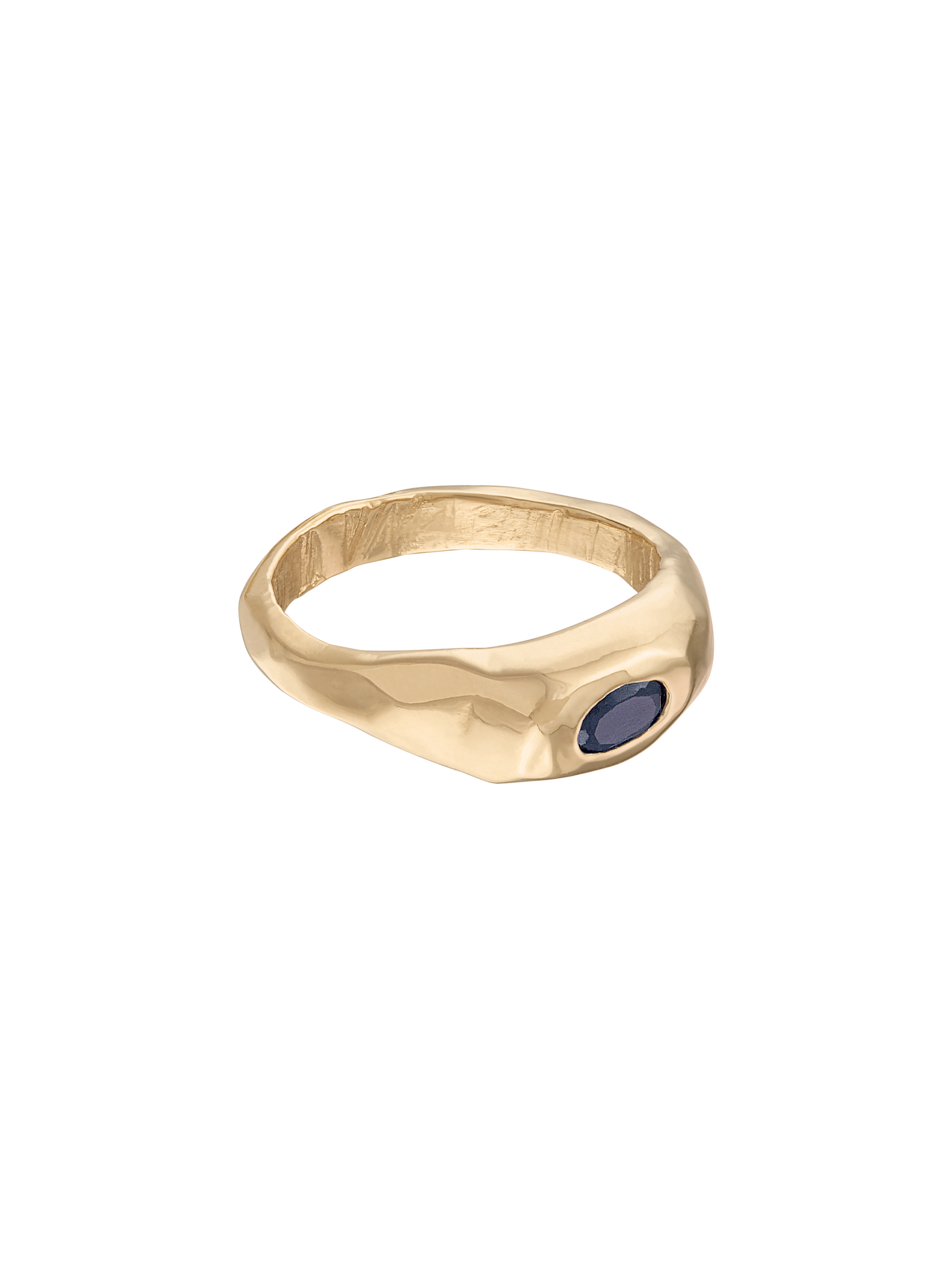 Sapphire solitaire ring iii by Léla Sophia Jewelry | Finematter