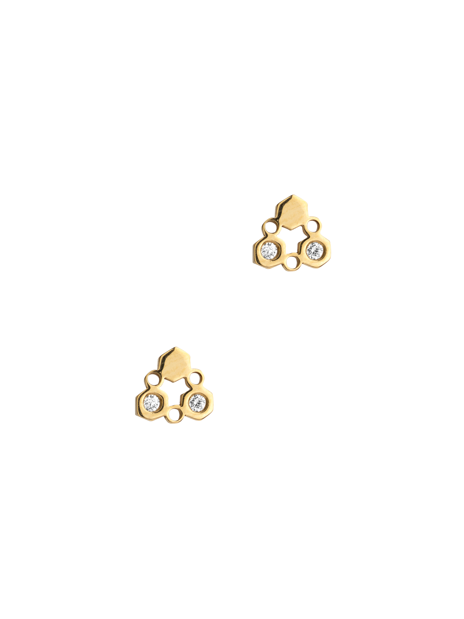 Memphis P2 diamond earrings