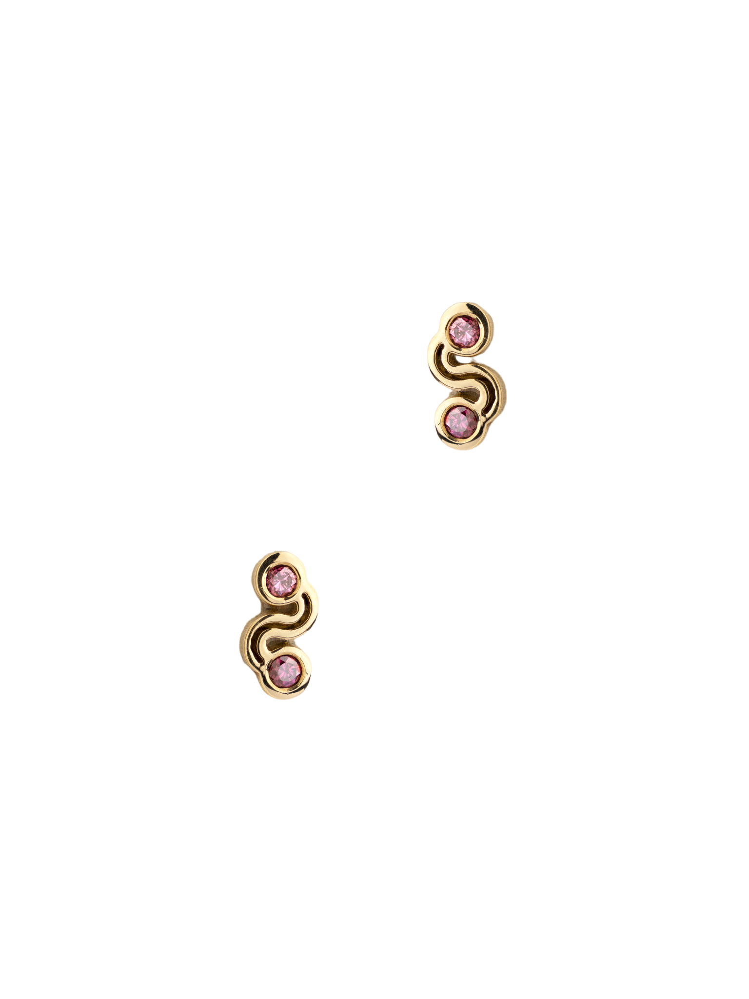 Memphis P3 diamond earrings