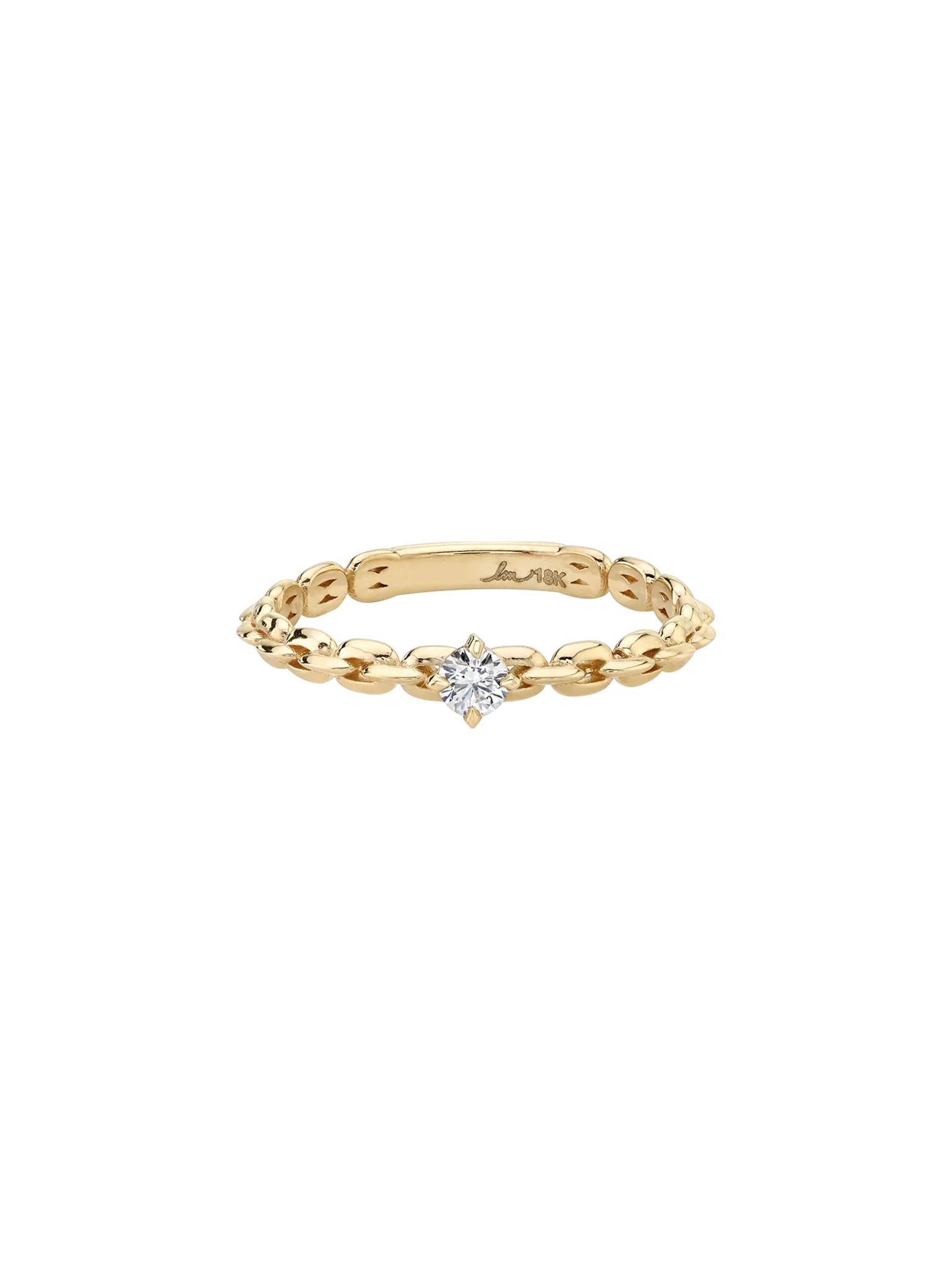 Lizzie Mandler Fine Jewelry 18kt Yellow Gold Mini Knife Edge Diamond  Bracelet - Farfetch