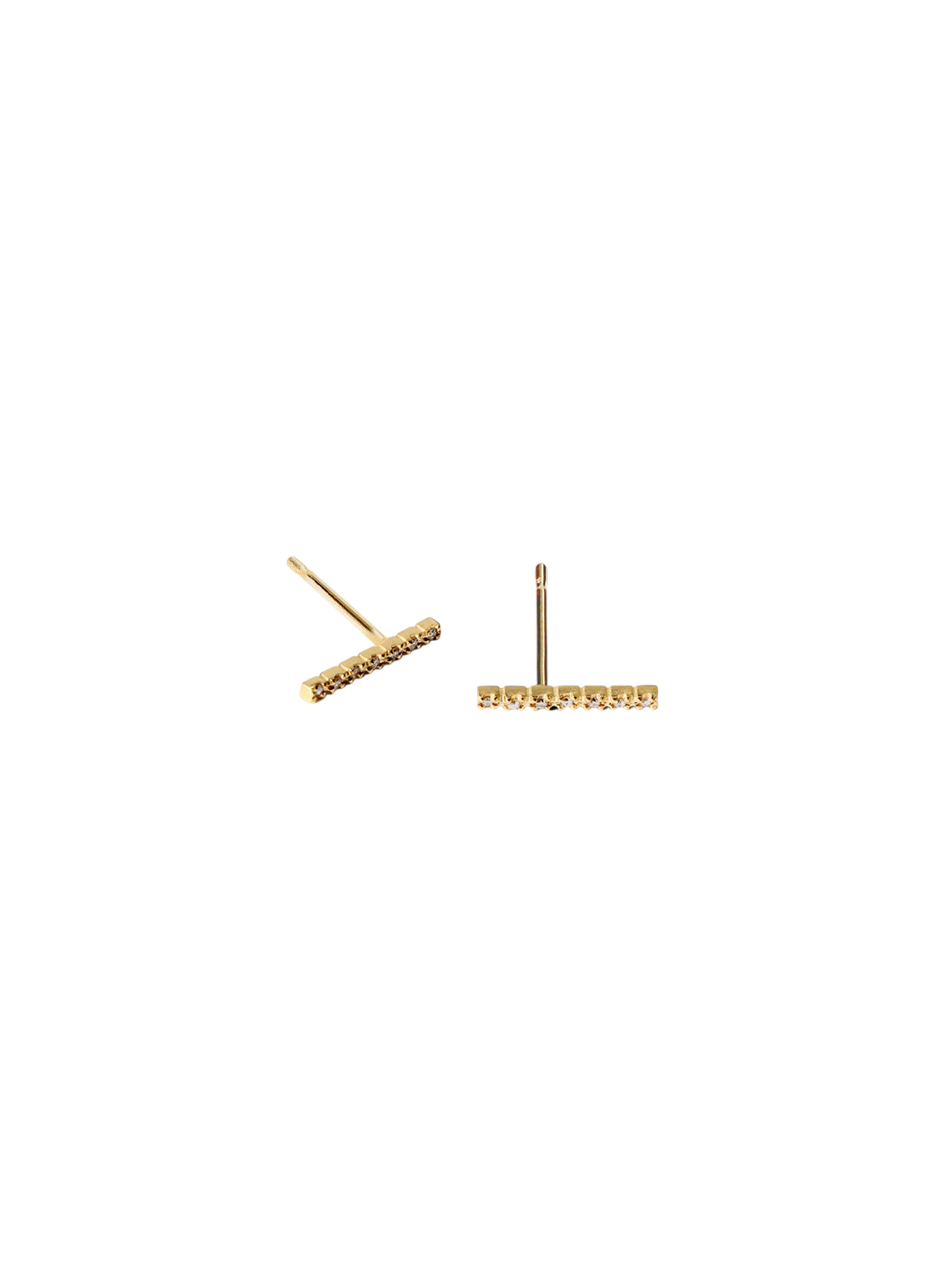 Mirrar Earring 12 18K Yellow Gold photo