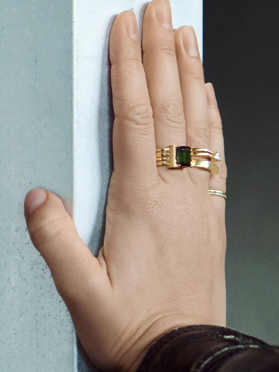 Lustre ring 28 18K Yellow Gold