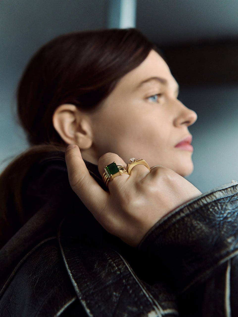 Lustre ring 28 18K Yellow Gold