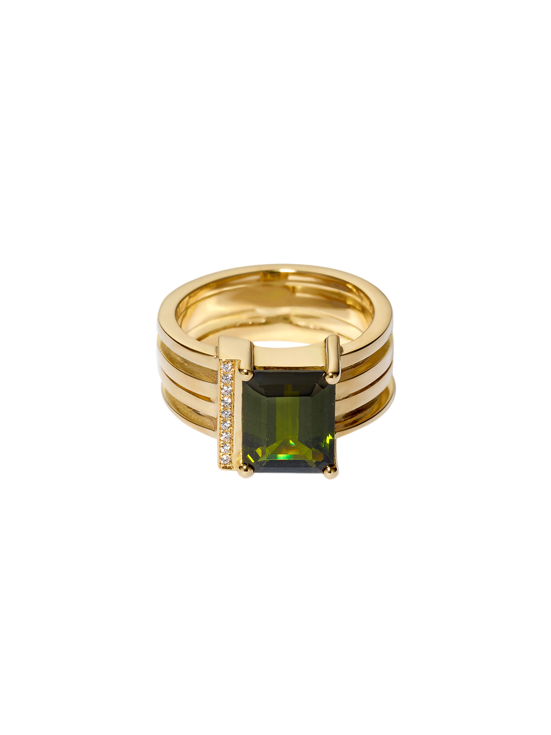 Lustre ring 28 18K Yellow Gold photo