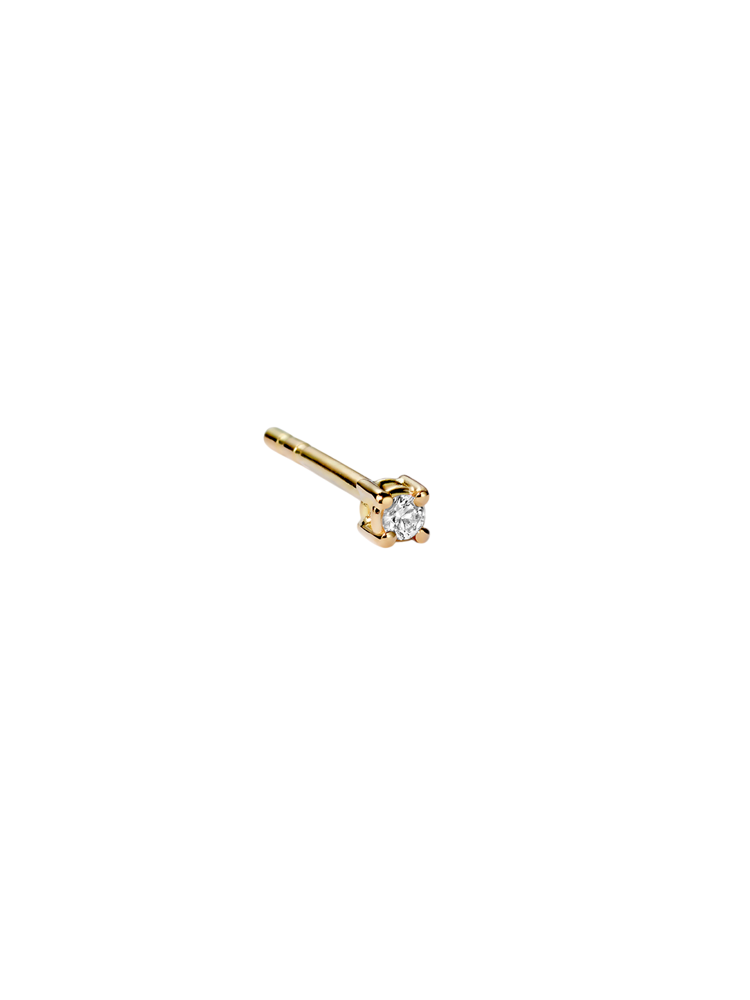 Single Earring 05 18K Yellow Gold photo