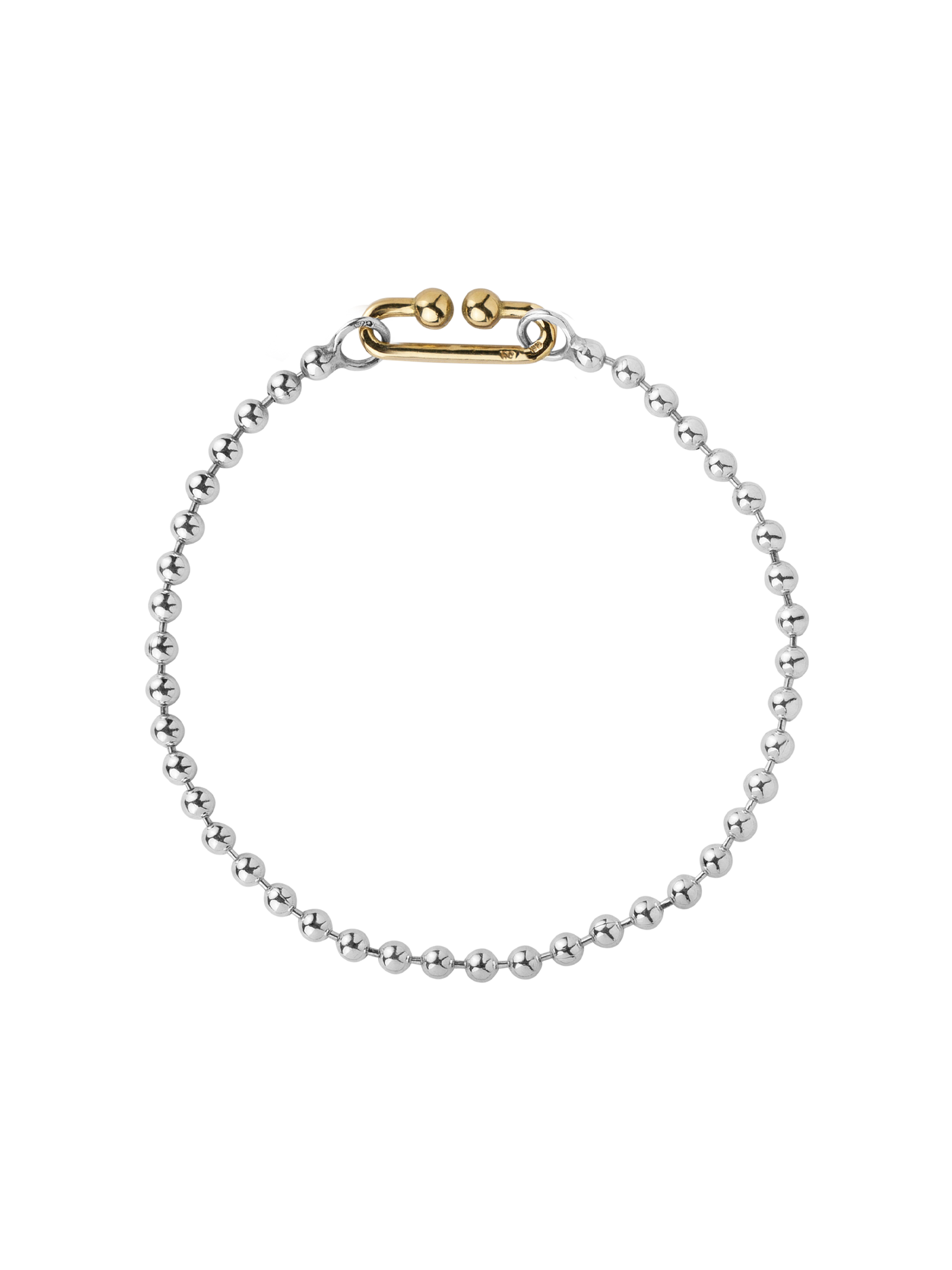 Milkyway ball bracelet silver