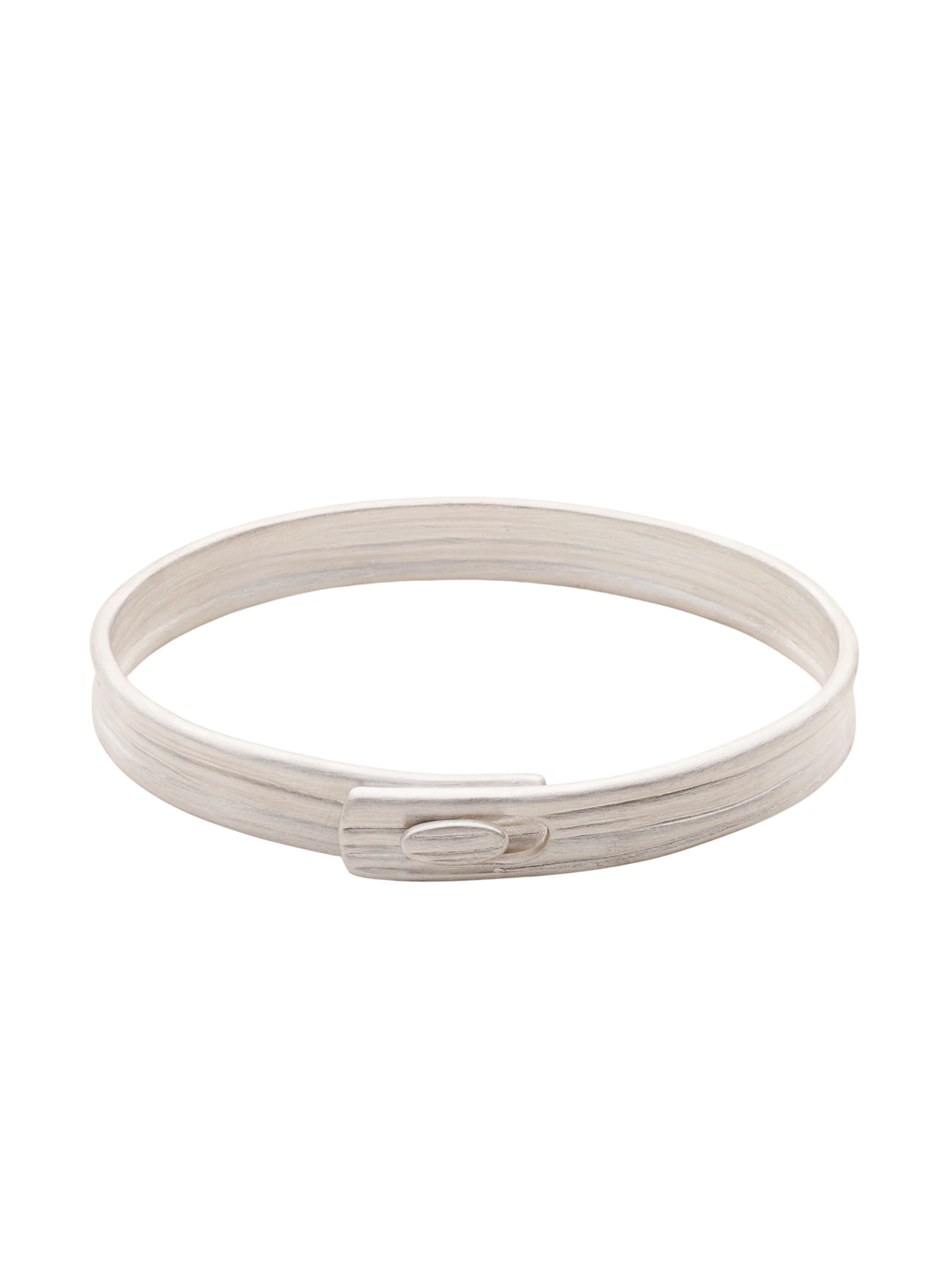 Mull Matte Silver Click Bracelet