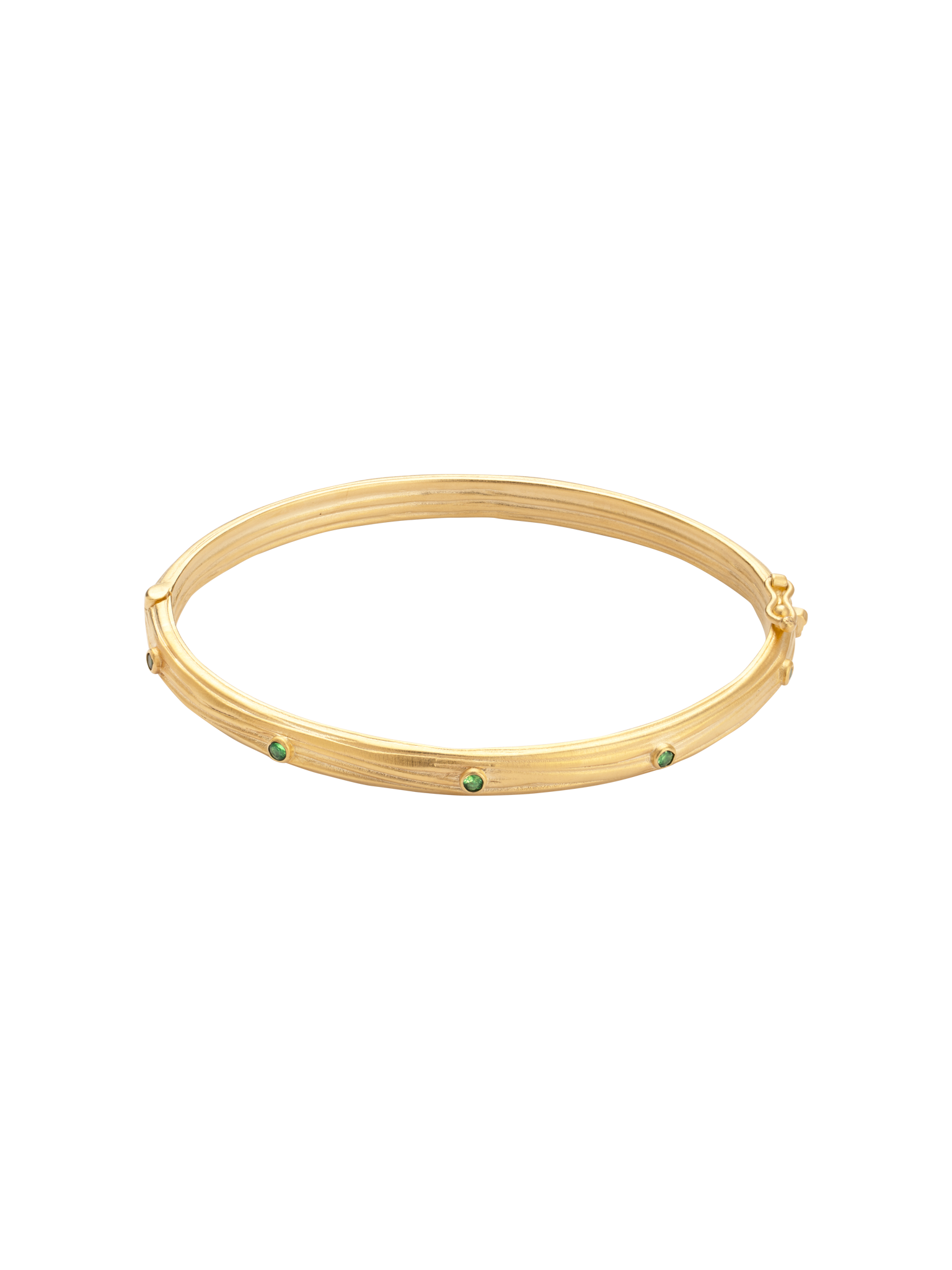 Mayor bracelet with emeralds