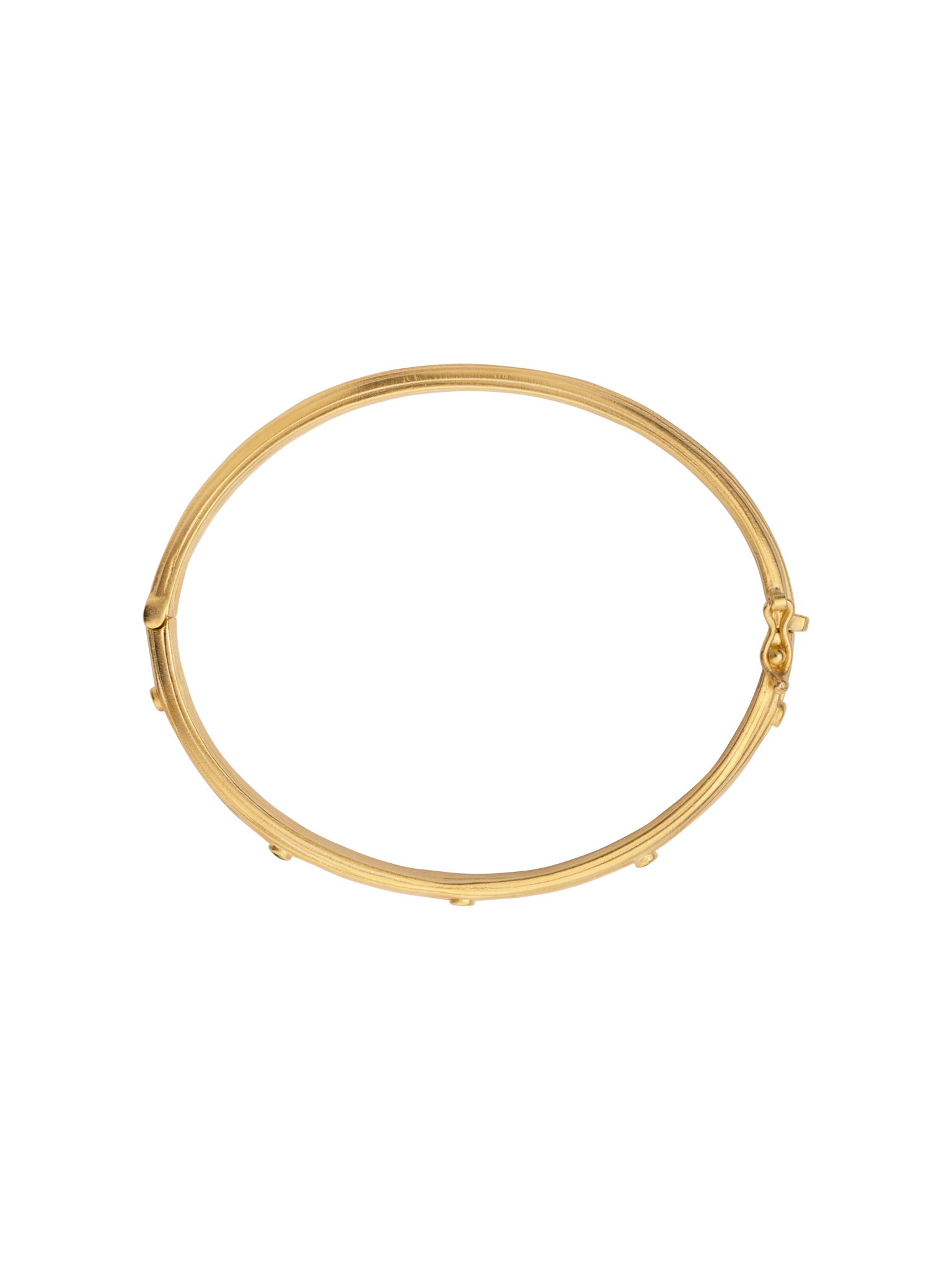 Mayor bracelet with emeralds