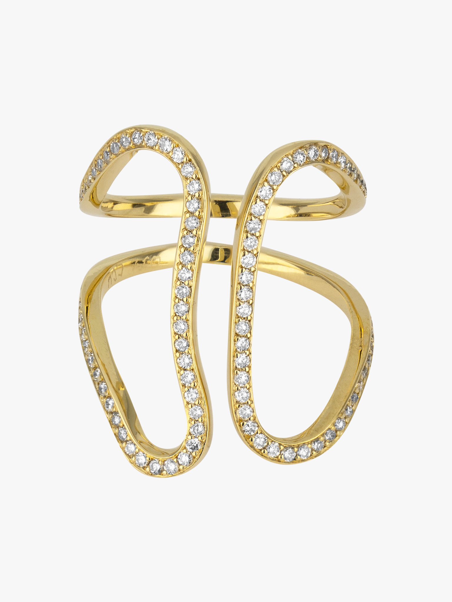 Embrace ring diamonds by Marlene Juhl Jørgensen | Finematter
