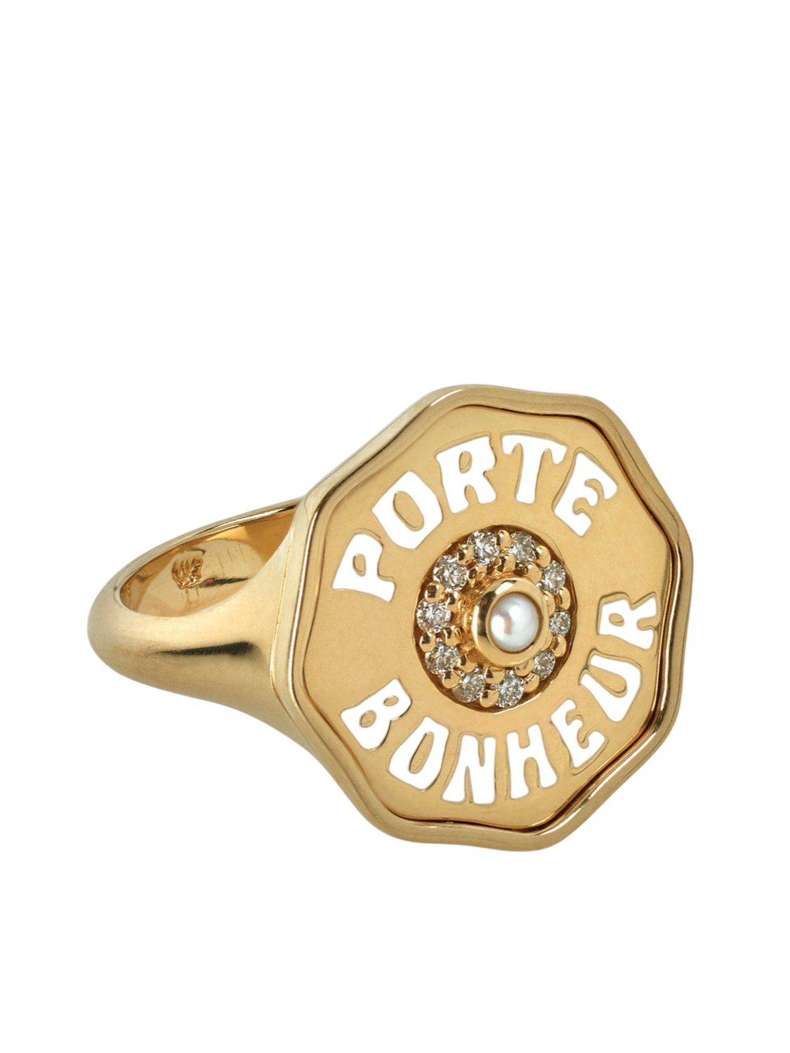 Porte Bonheur Coin Ring