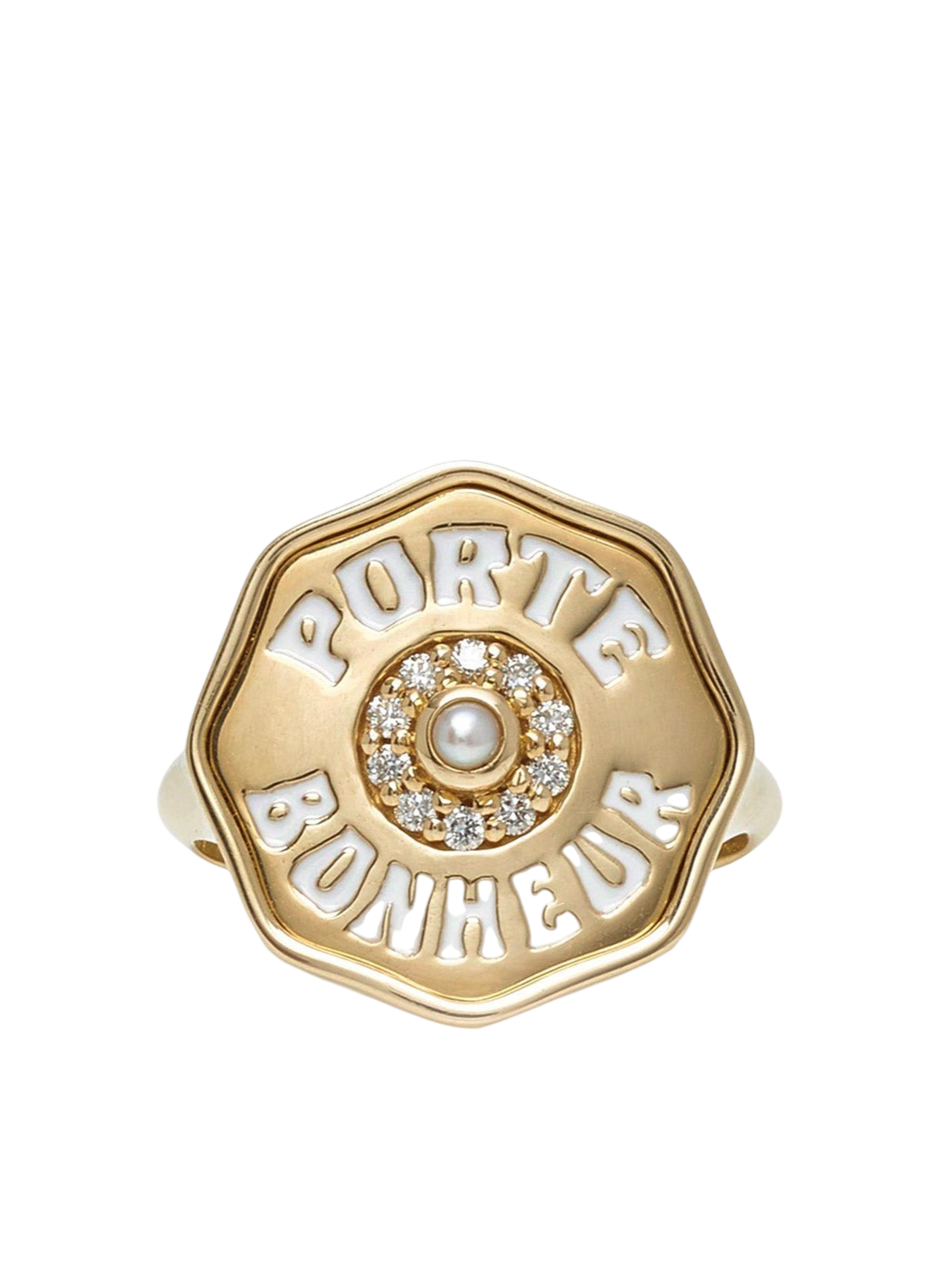 Porte Bonheur Coin Ring
