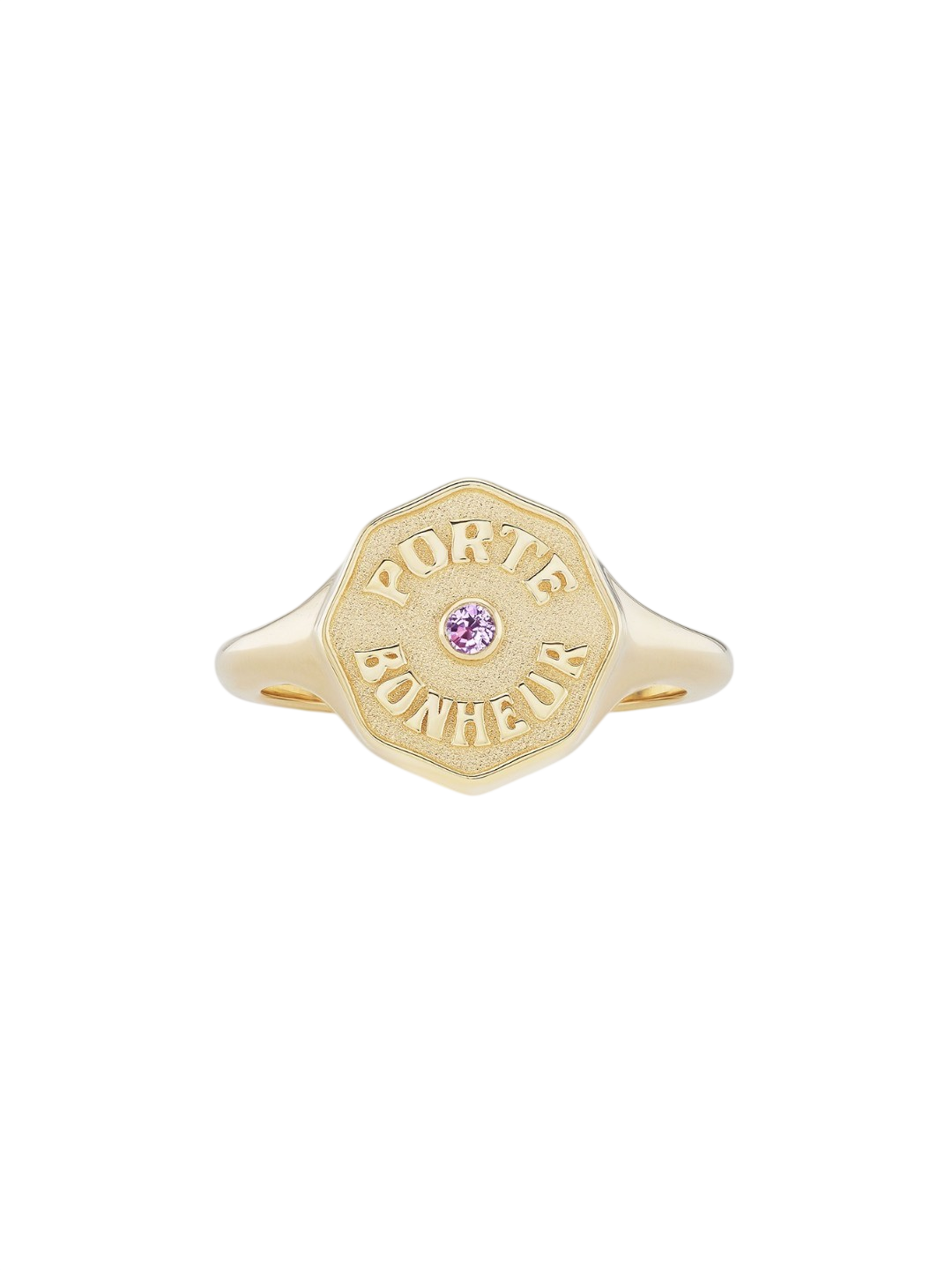 Porte Bonheur Signet Pink Sapphire photo