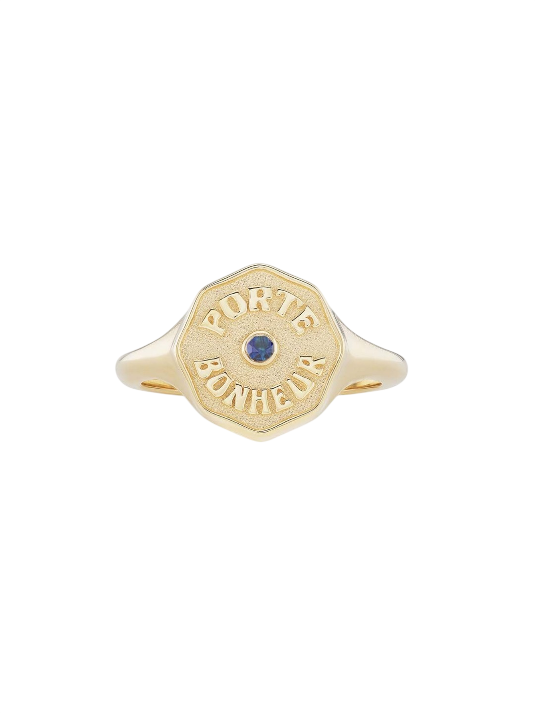 Porte Bonheur Signet Blue Sapphire photo