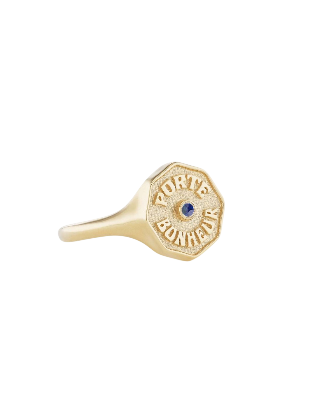 Porte Bonheur Signet Blue Sapphire