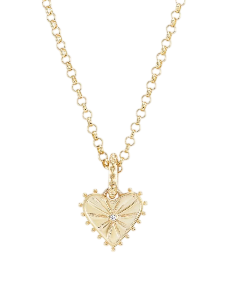 Mini Dangling Heart Necklace