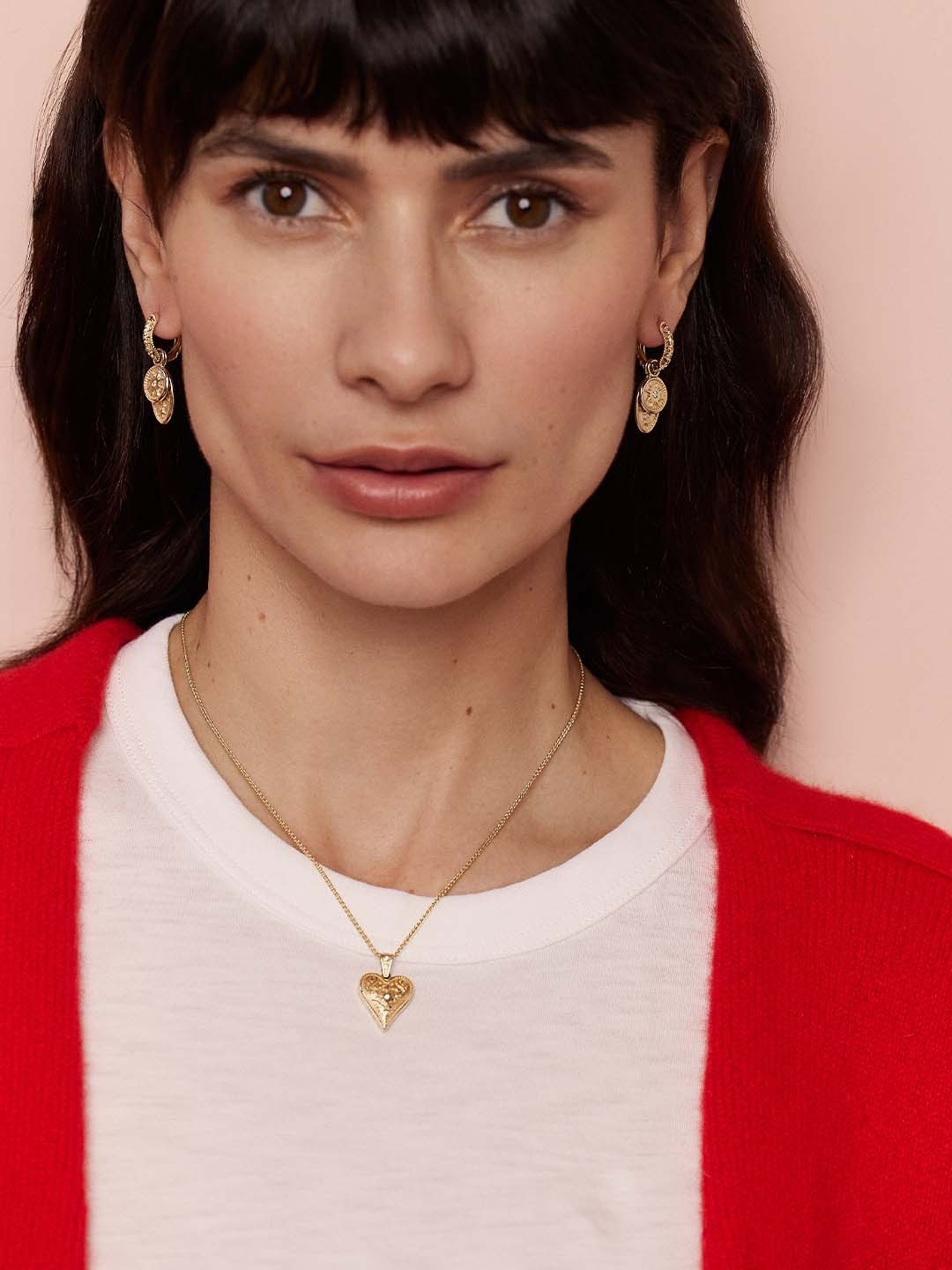 Small Southwestern Heart Necklace
