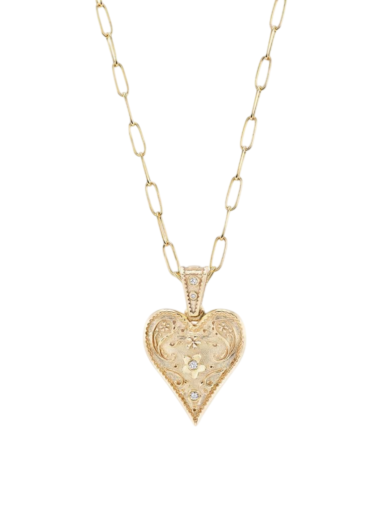 Small Southwestern Heart Necklace