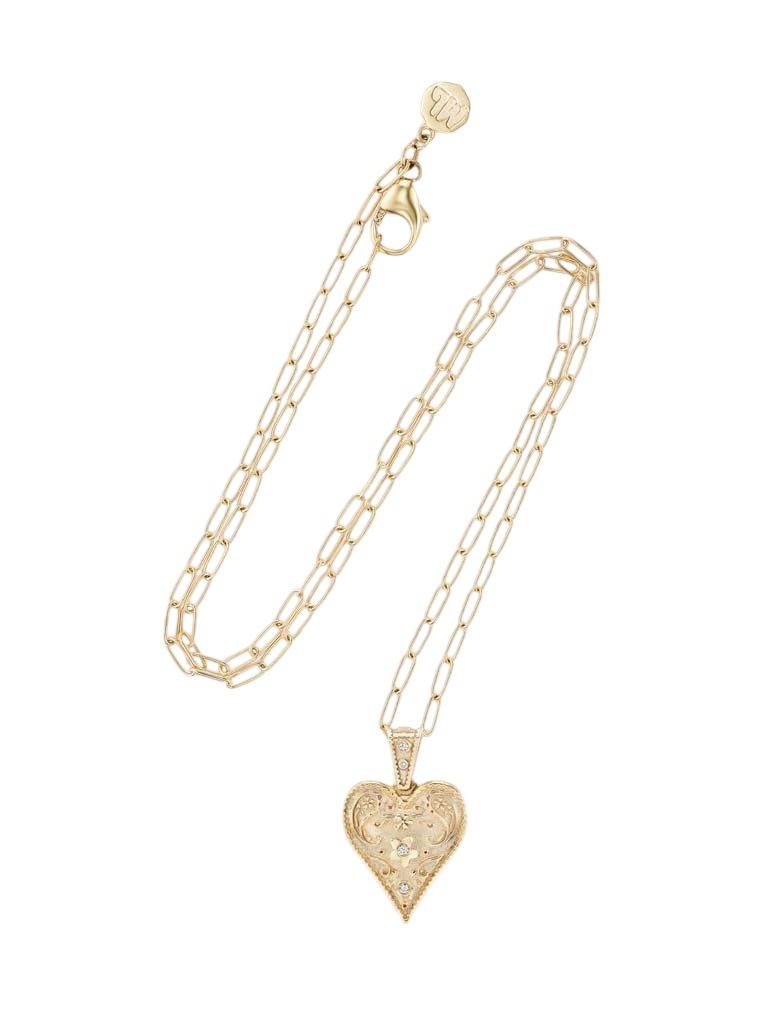 Small Southwestern Heart Necklace