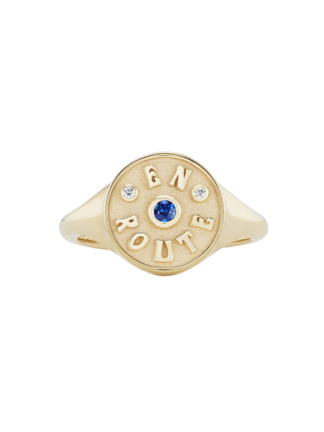 En Route Signet Blue Sapphire photo