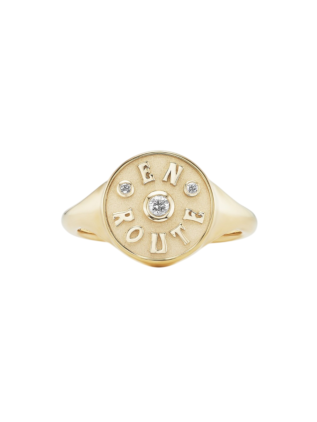 En Route Signet White Diamond photo