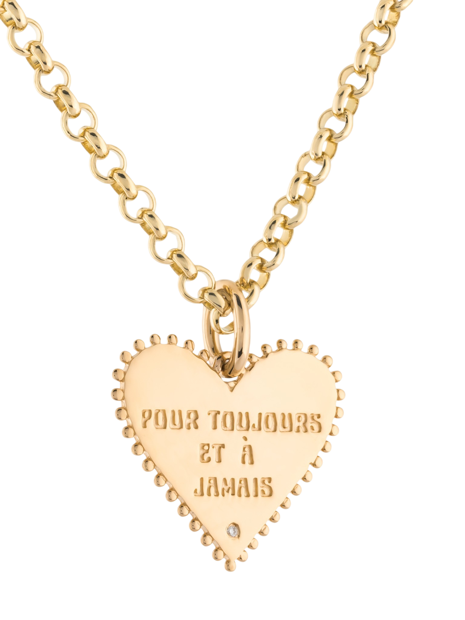 Small Pour Toujours Necklace
