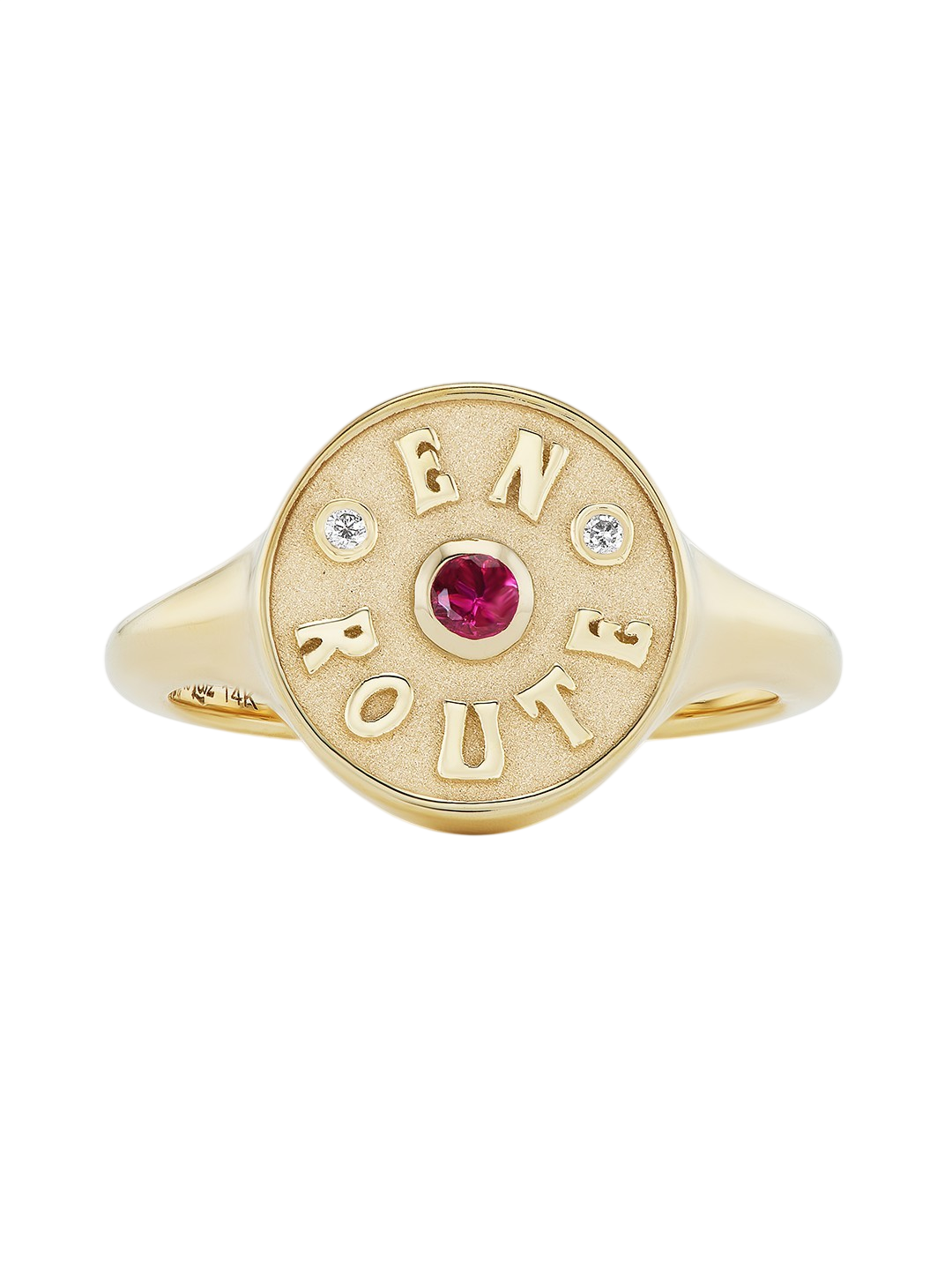 En Route Signet Pink Tourmaline