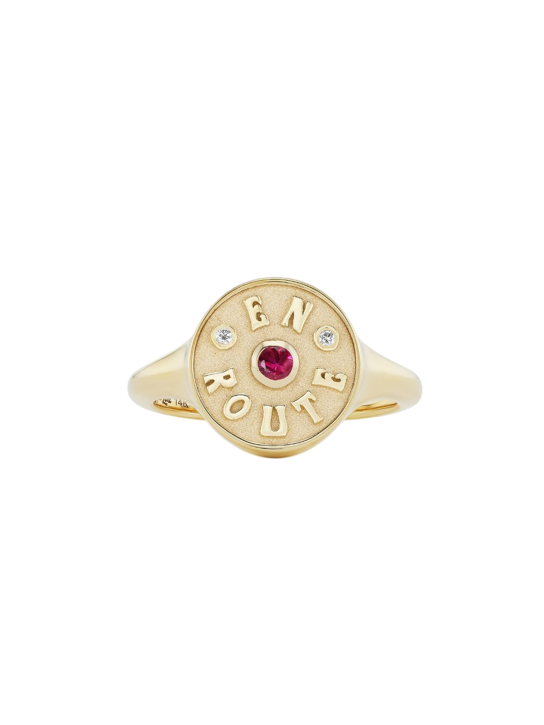 En Route Signet Pink Tourmaline photo
