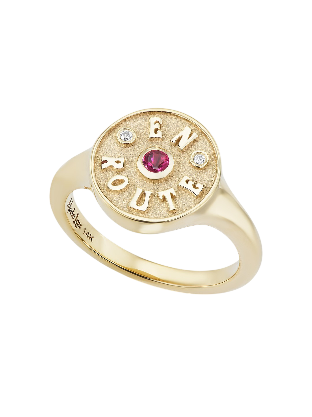 En Route Signet Pink Tourmaline
