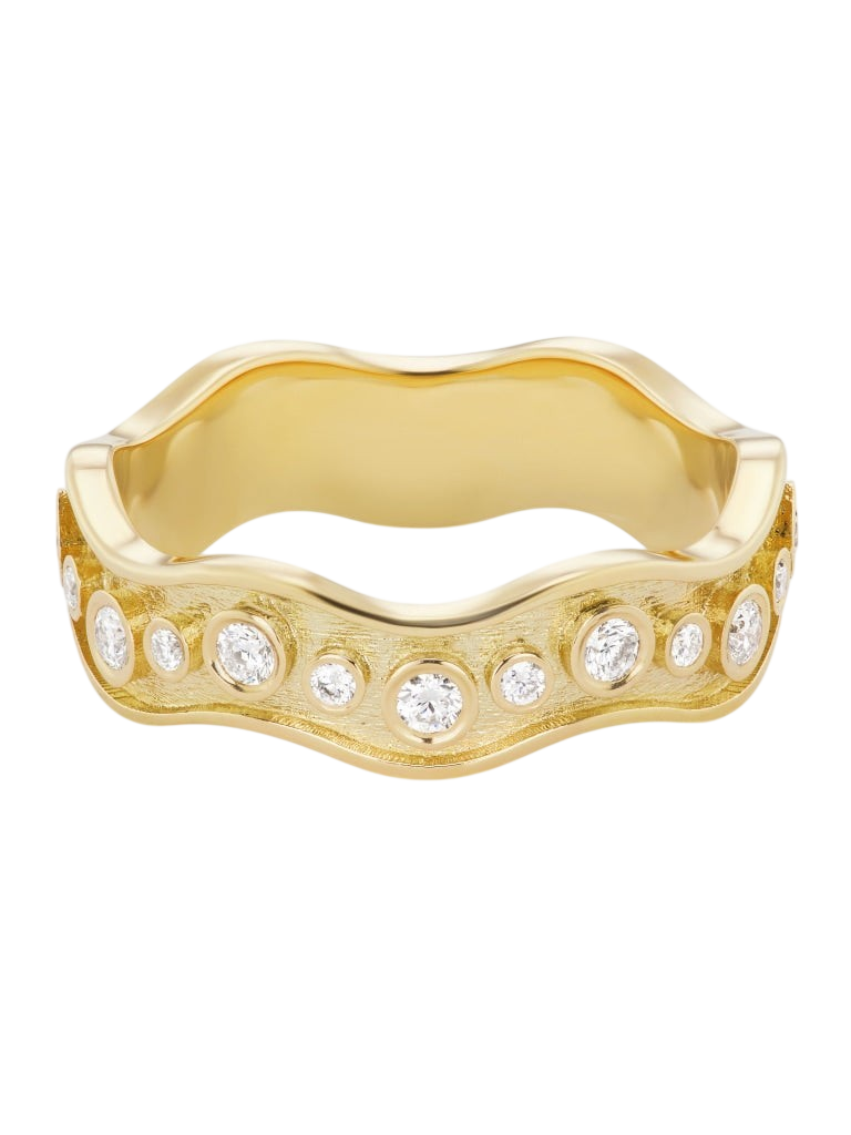 White Diamond Wave Band V