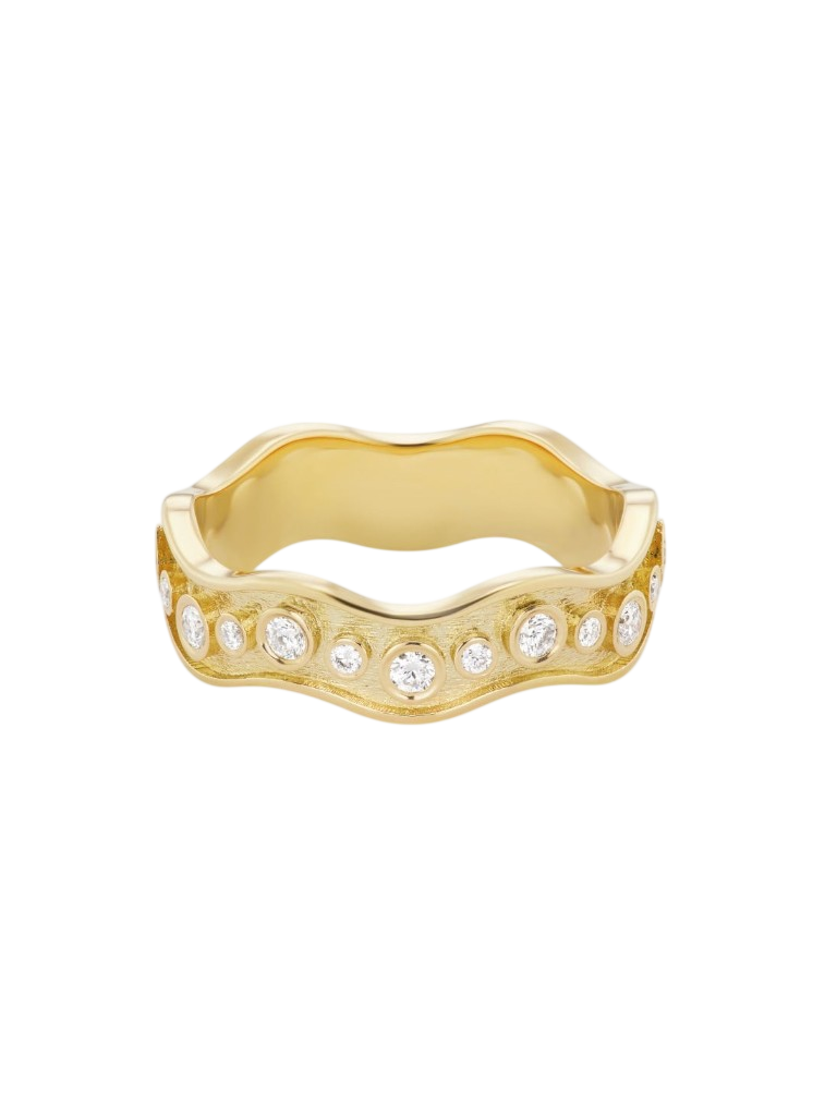 White Diamond Wave Band V photo