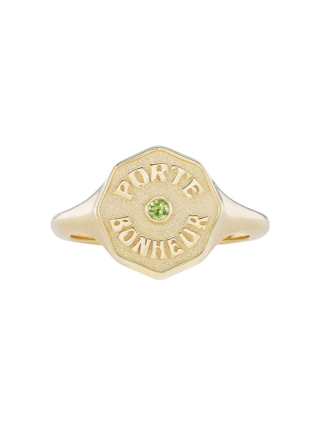 Porte Bonheur Signet Peridot
