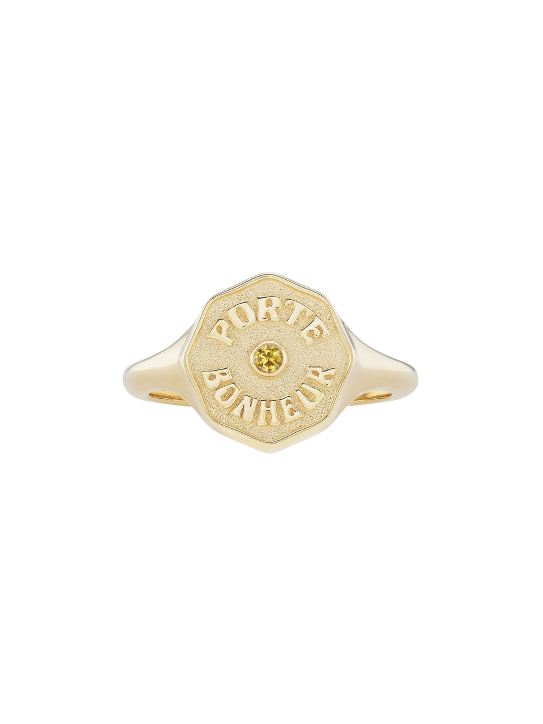Porte Bonheur Signet Citrine photo