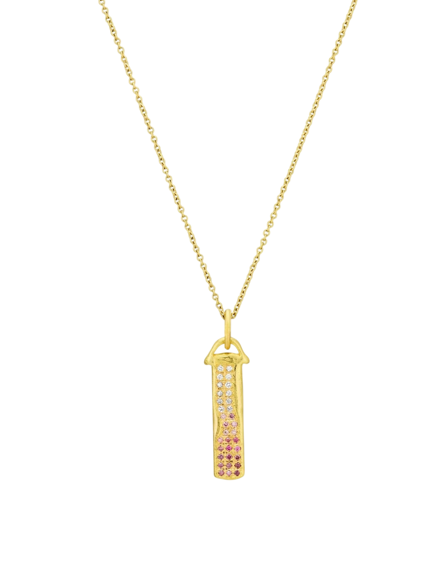 Dawn Glow Necklace Pink Diamonds