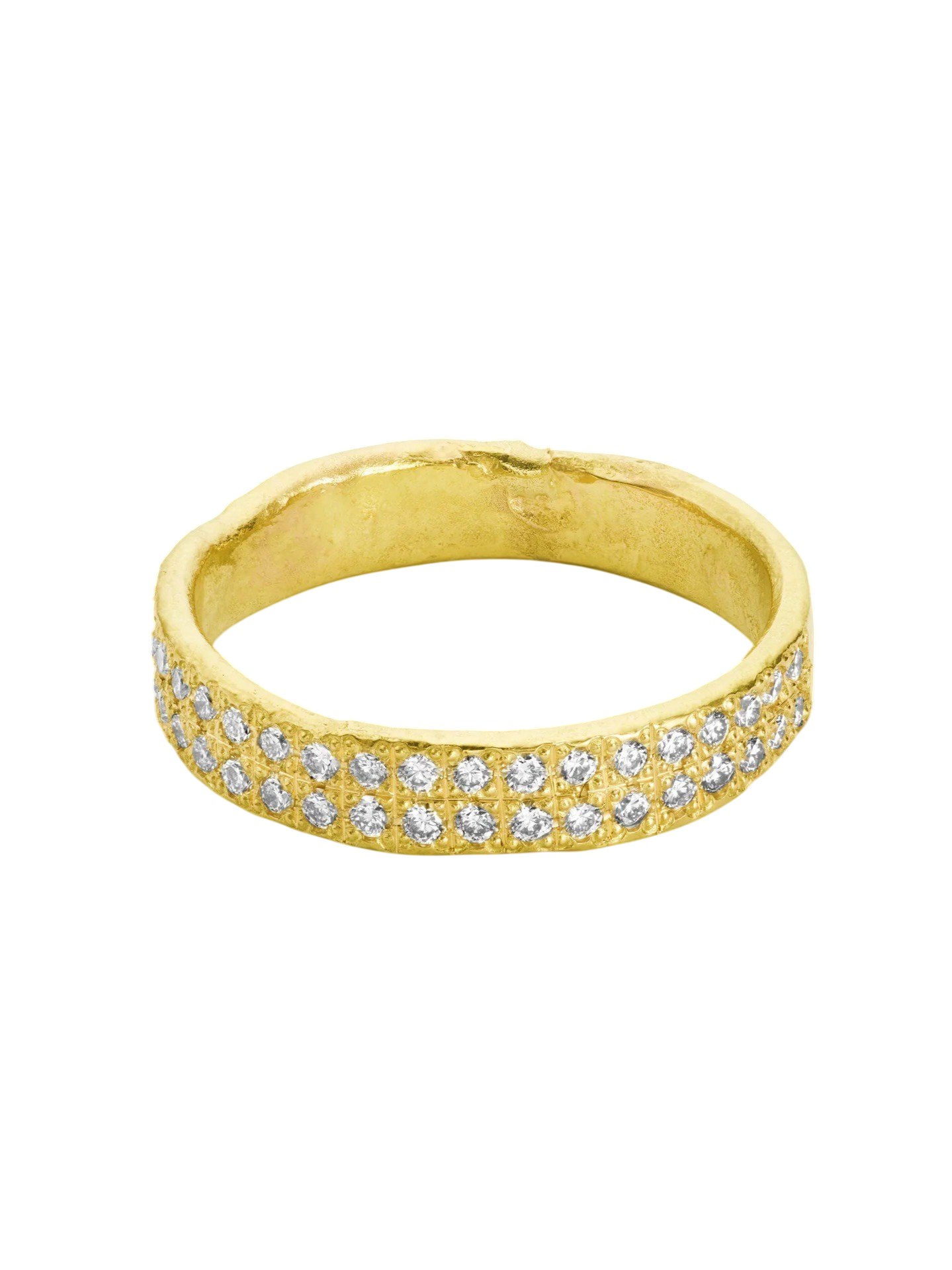 Dawn Diamond Band White