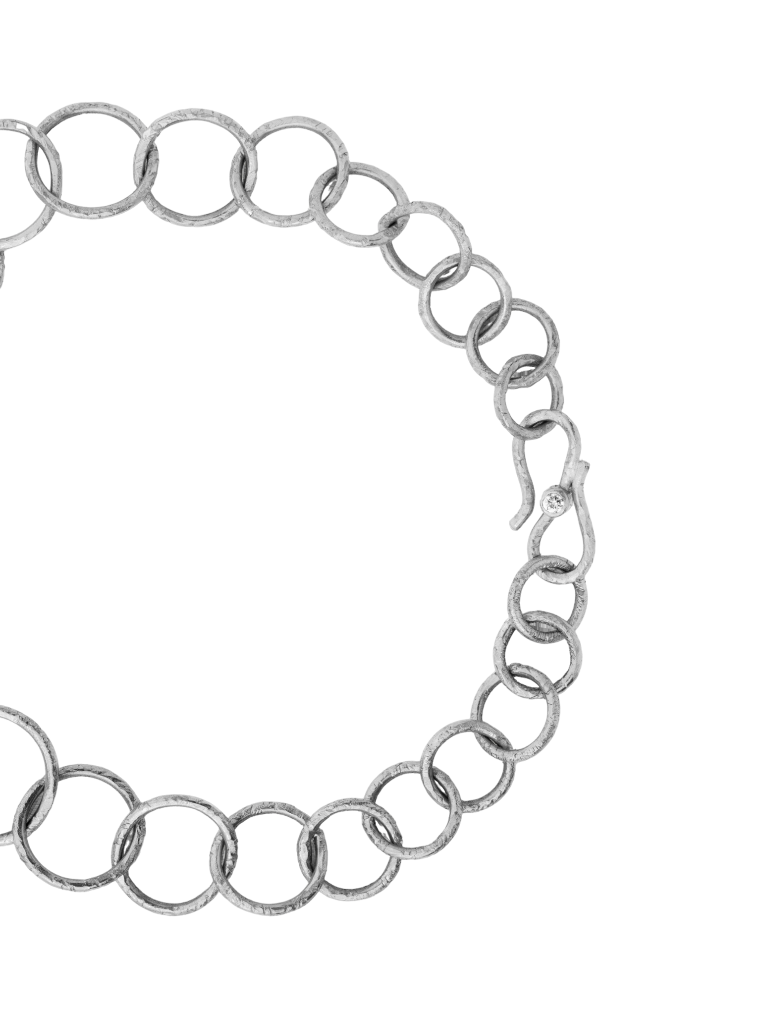Roxanne white gold bracelet