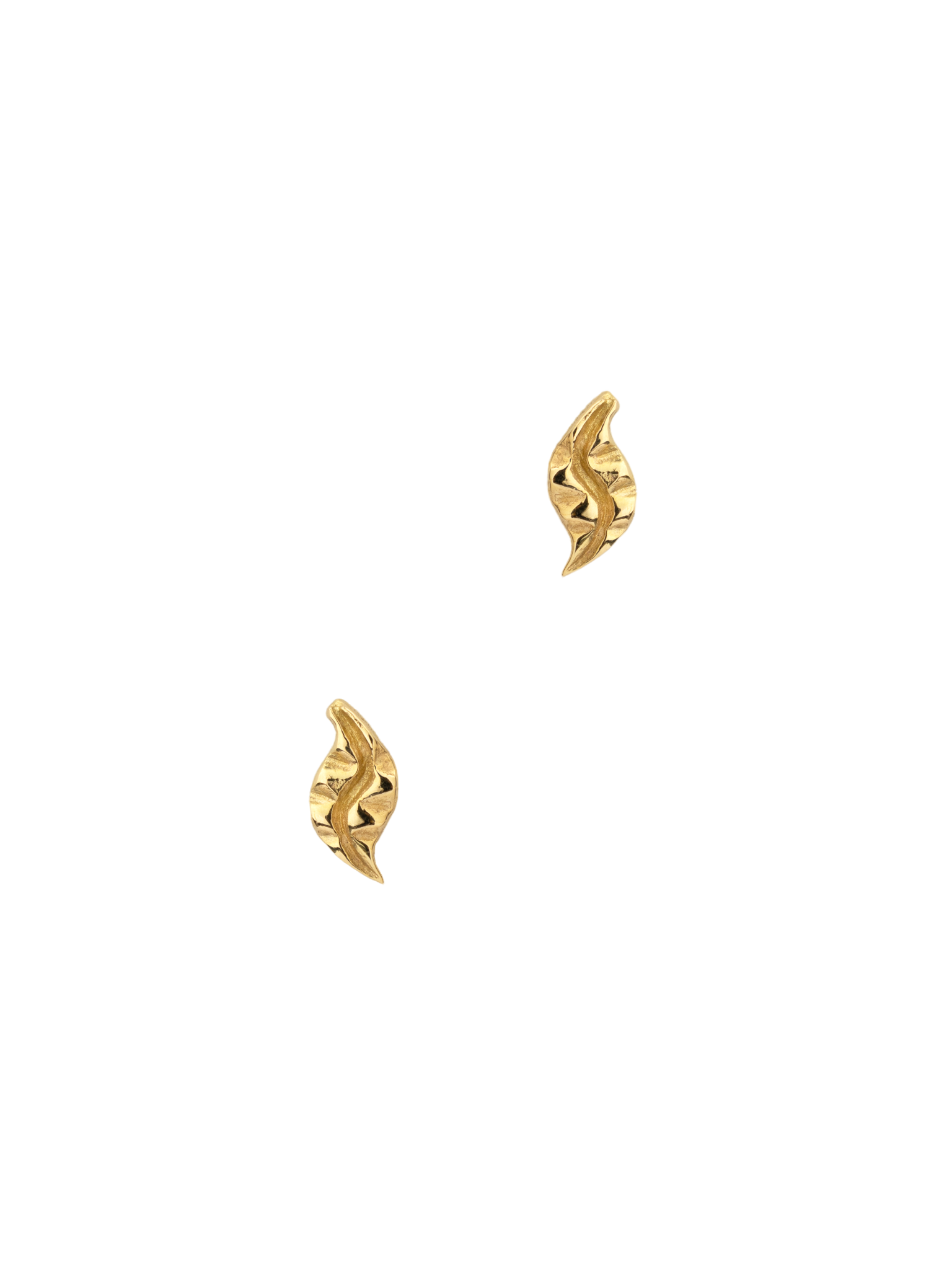 Gold leaf studs