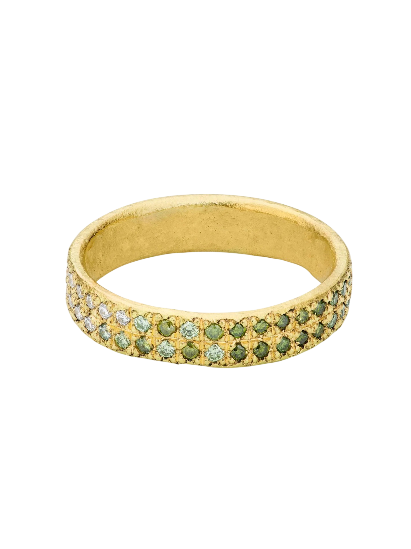 Dawn Diamond Band Green