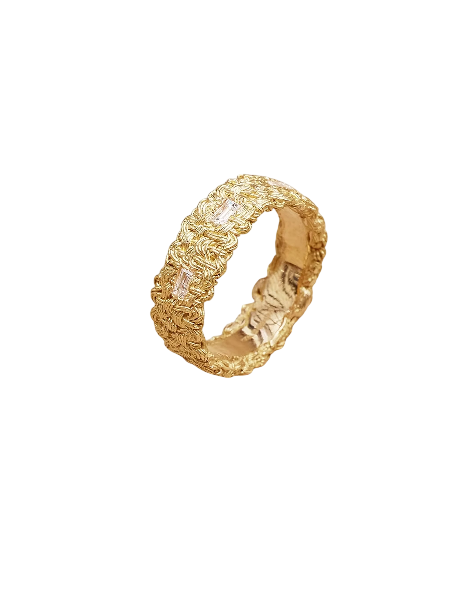 Fine Diamond Threads Ring