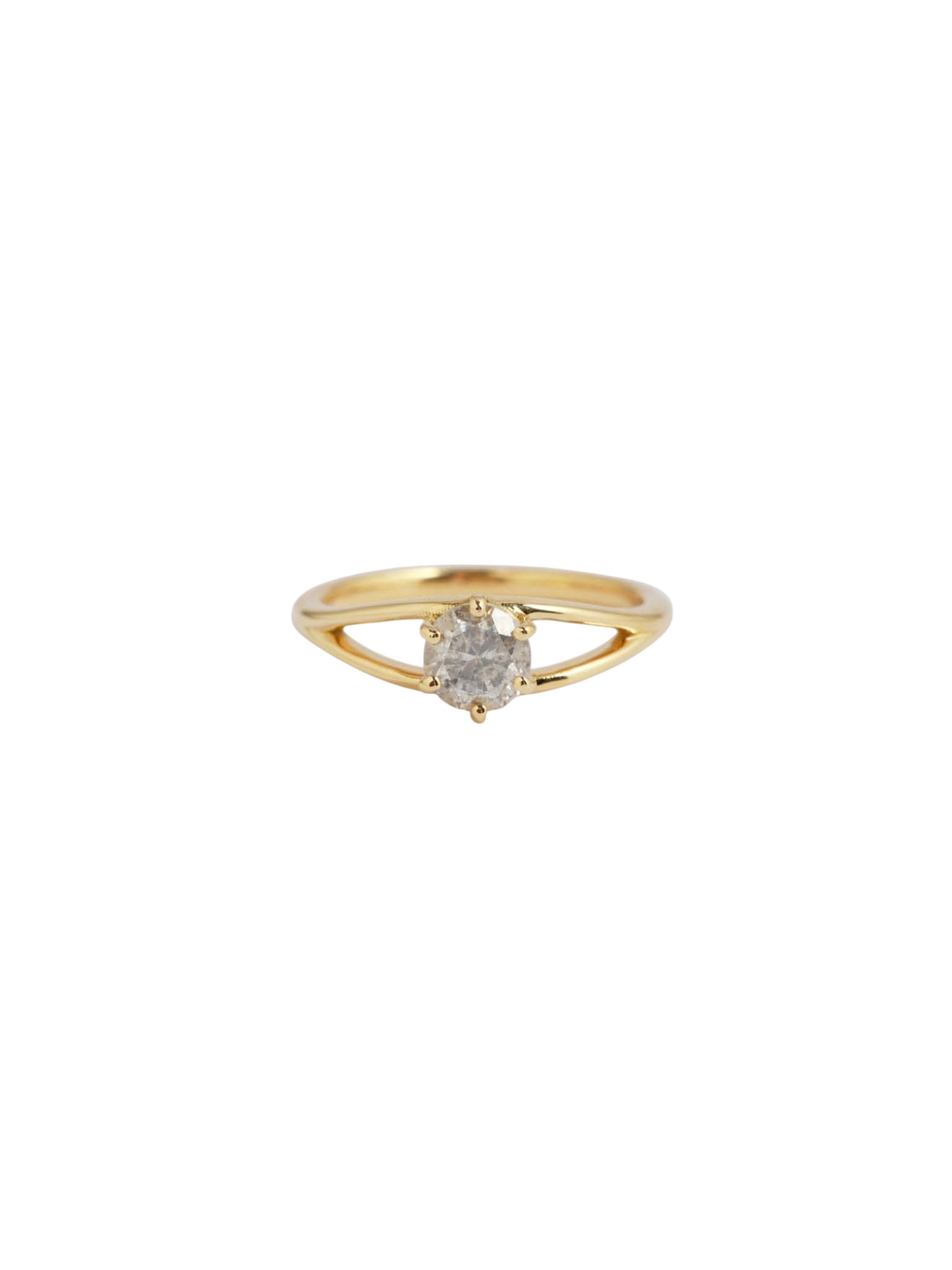Grey Diamond Eye Ring