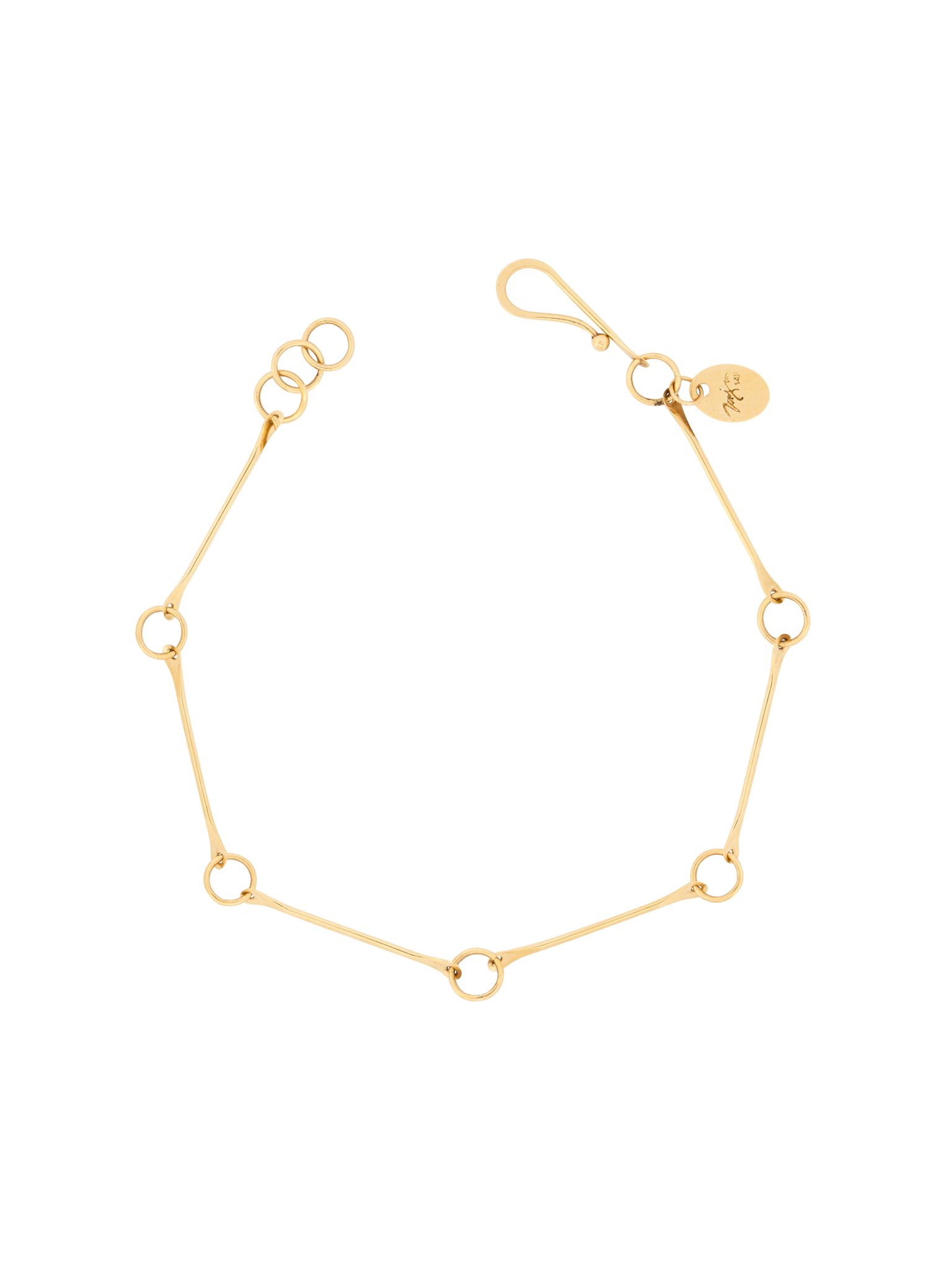 Bone chain bracelet