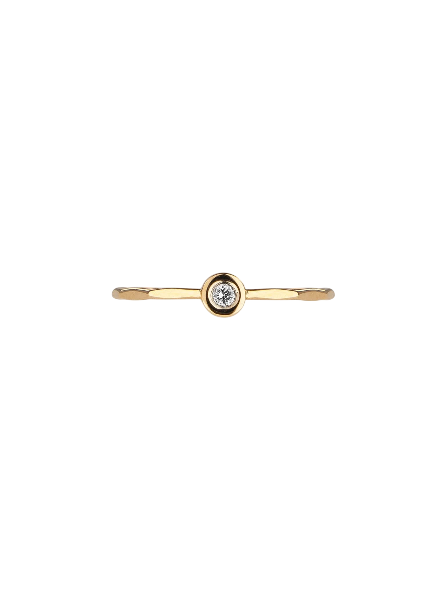 Solo White diamond Ring photo