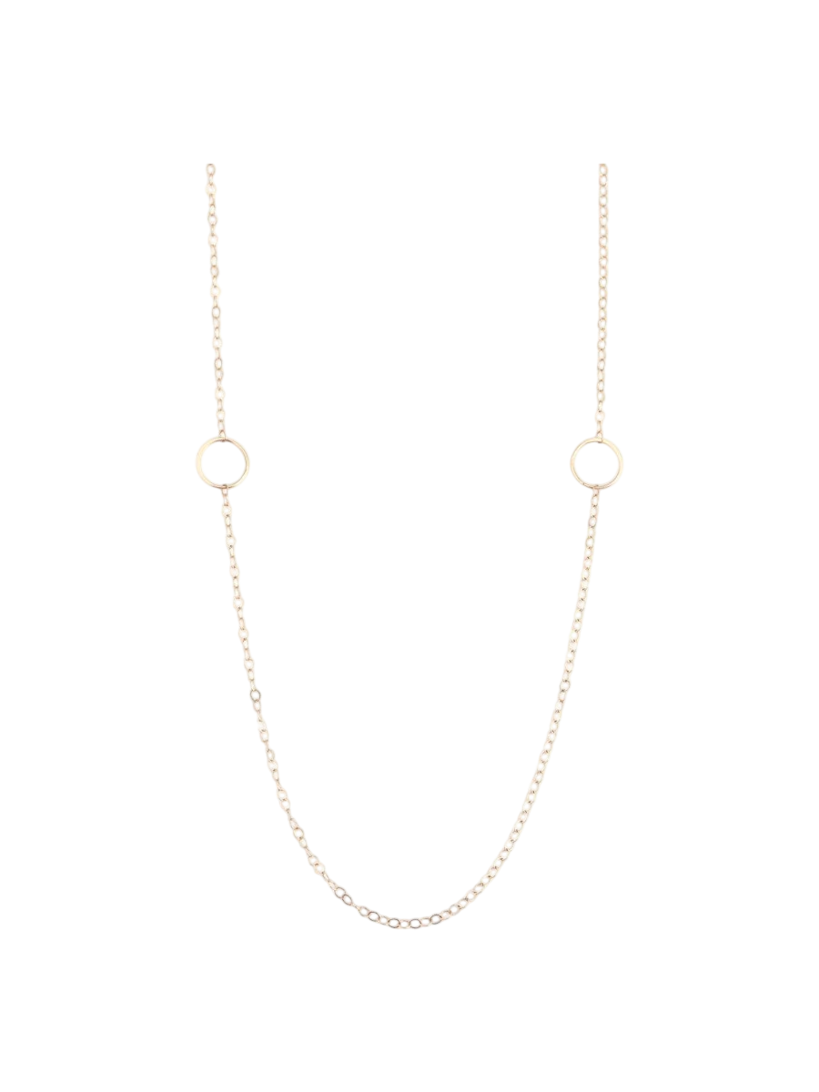 Classic Adjustable Chain Necklace - Sterling Silver photo