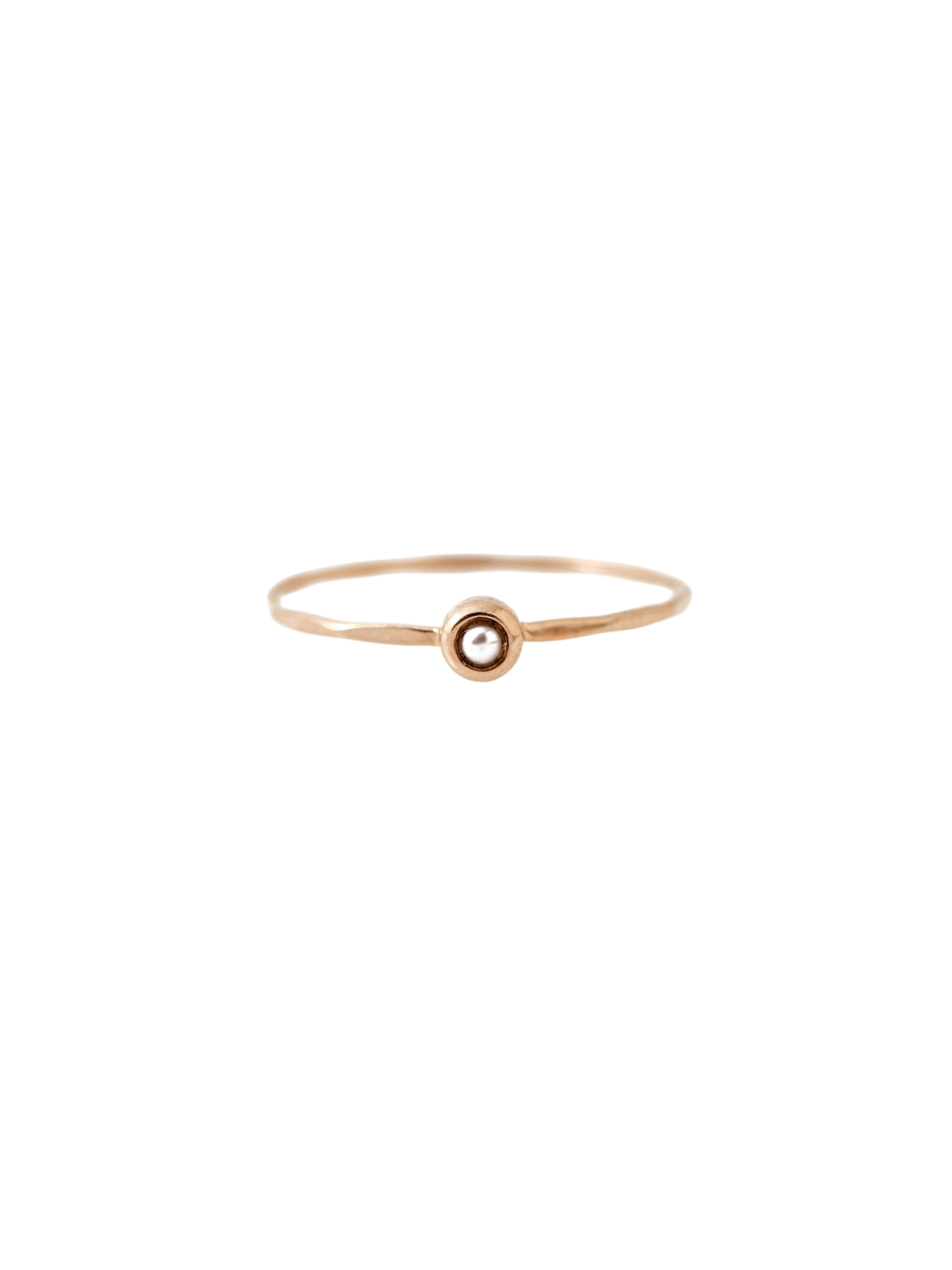 Solo Pearl Ring photo