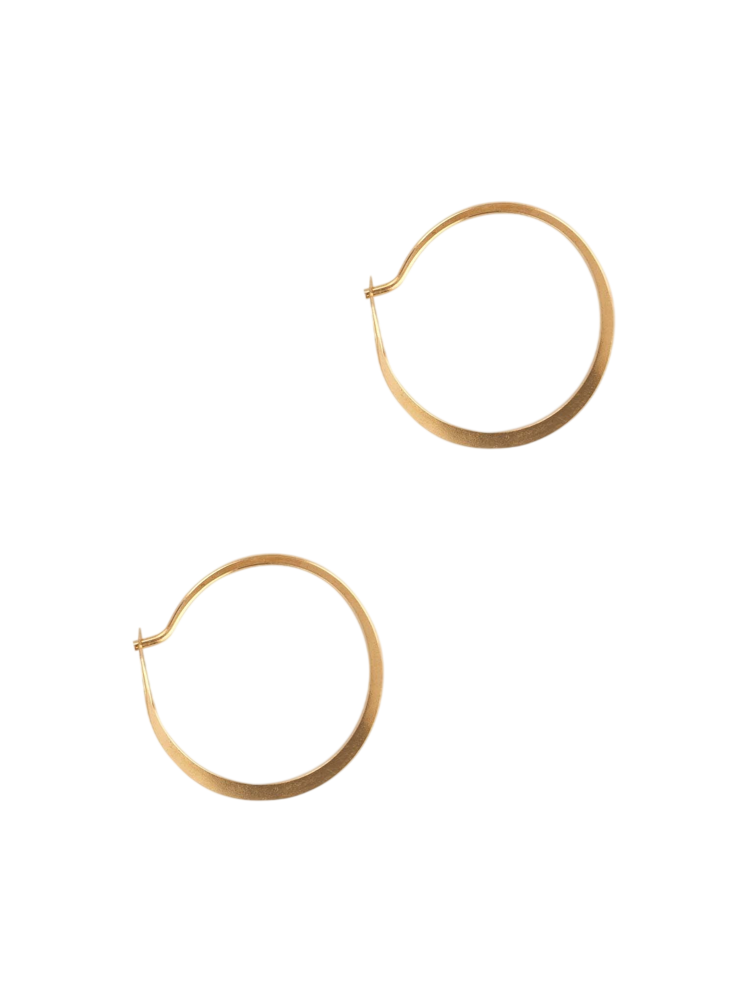 Medium 3/4 inch round hoops photo