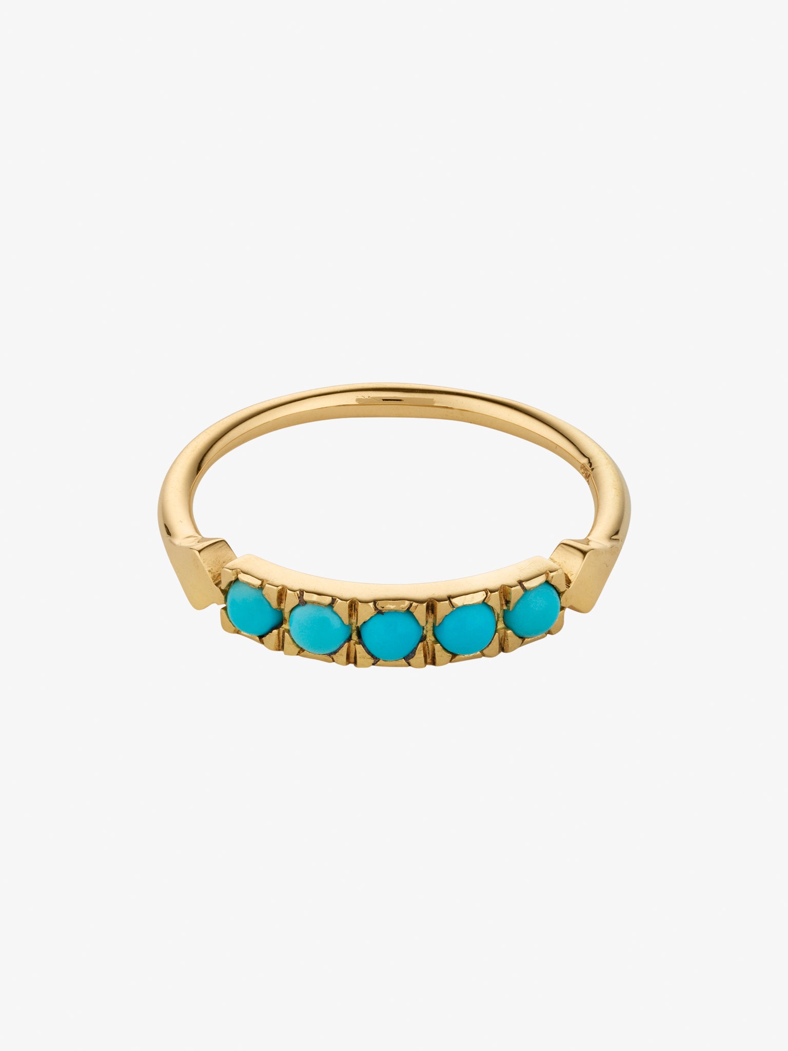 Turquoise dome ring