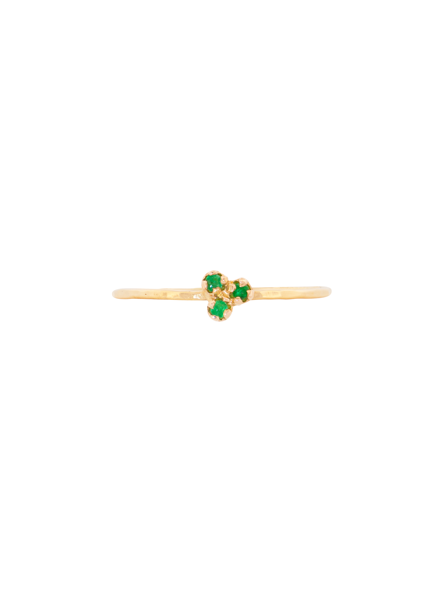 Olympe emerald ring