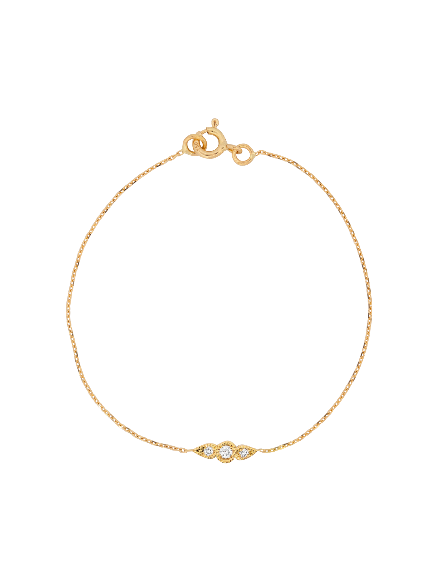 Auxane diamond bracelet by Monsieur Paris | Finematter