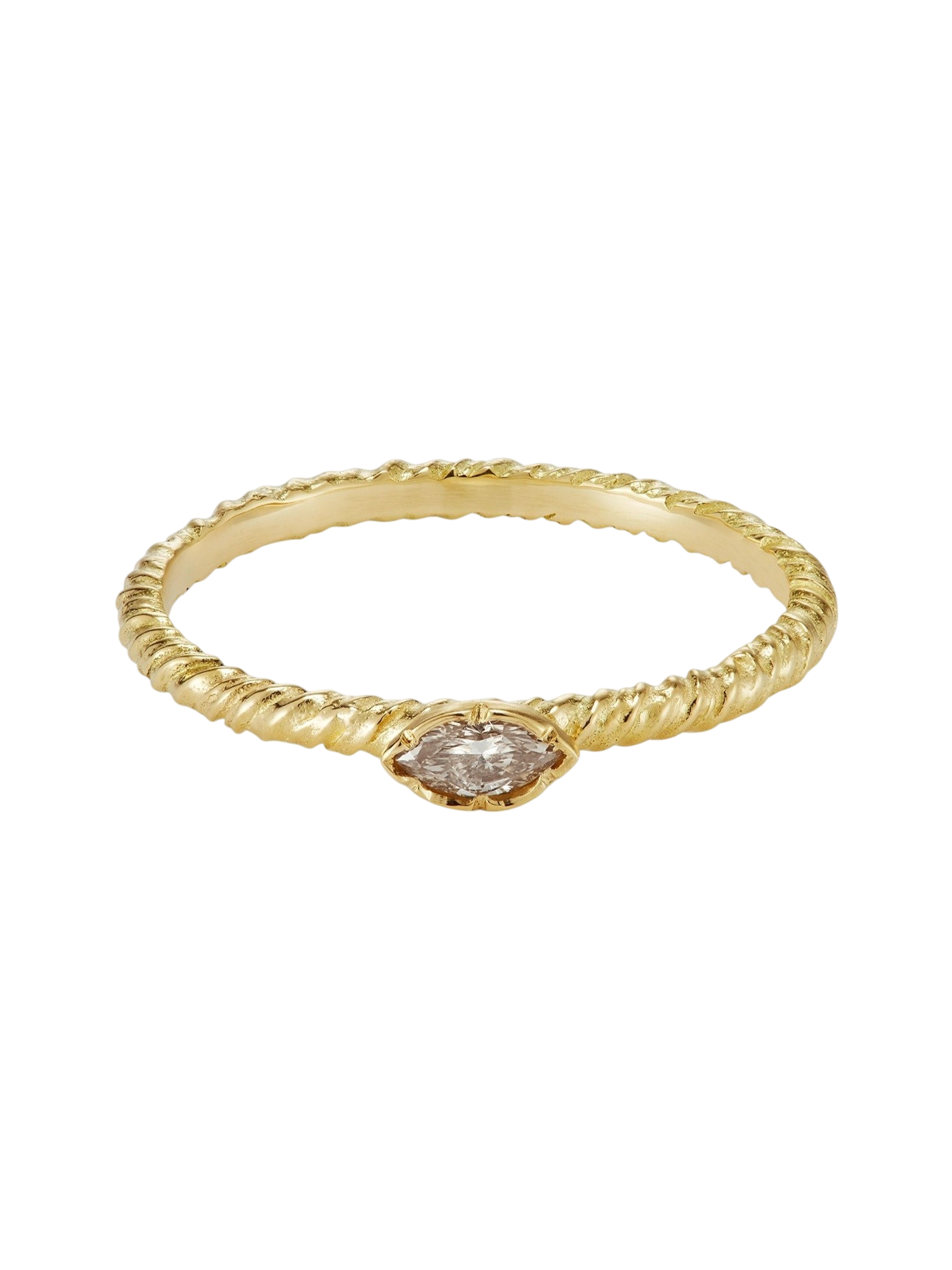 Marquise Diamond Stacking Ring photo
